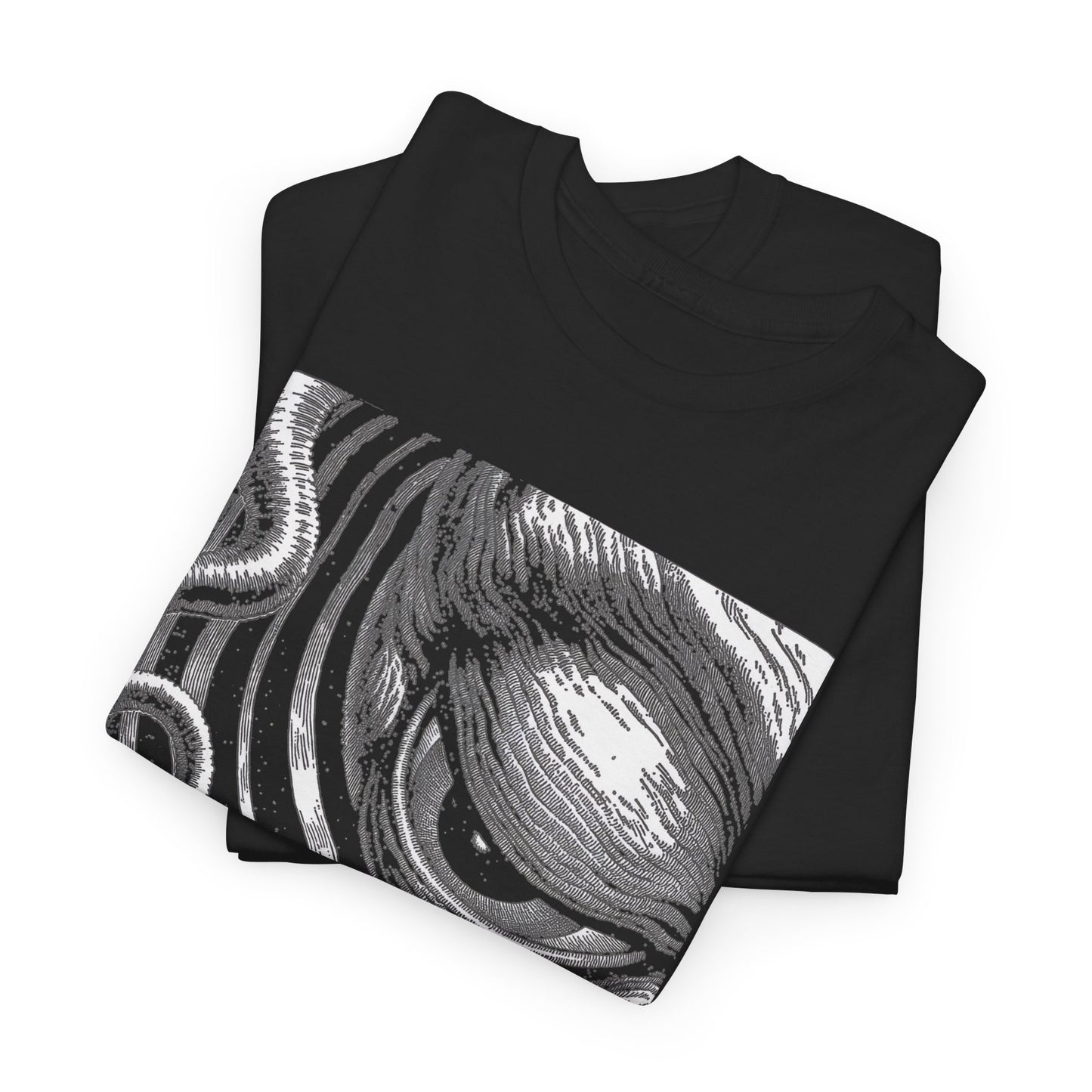 virgil finlay illustration on the edge of the galaxy tshirt