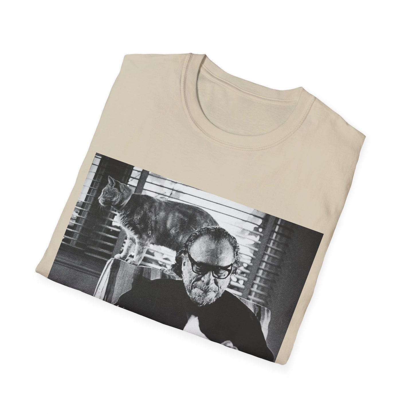 bukowski and butch the cat tshirt