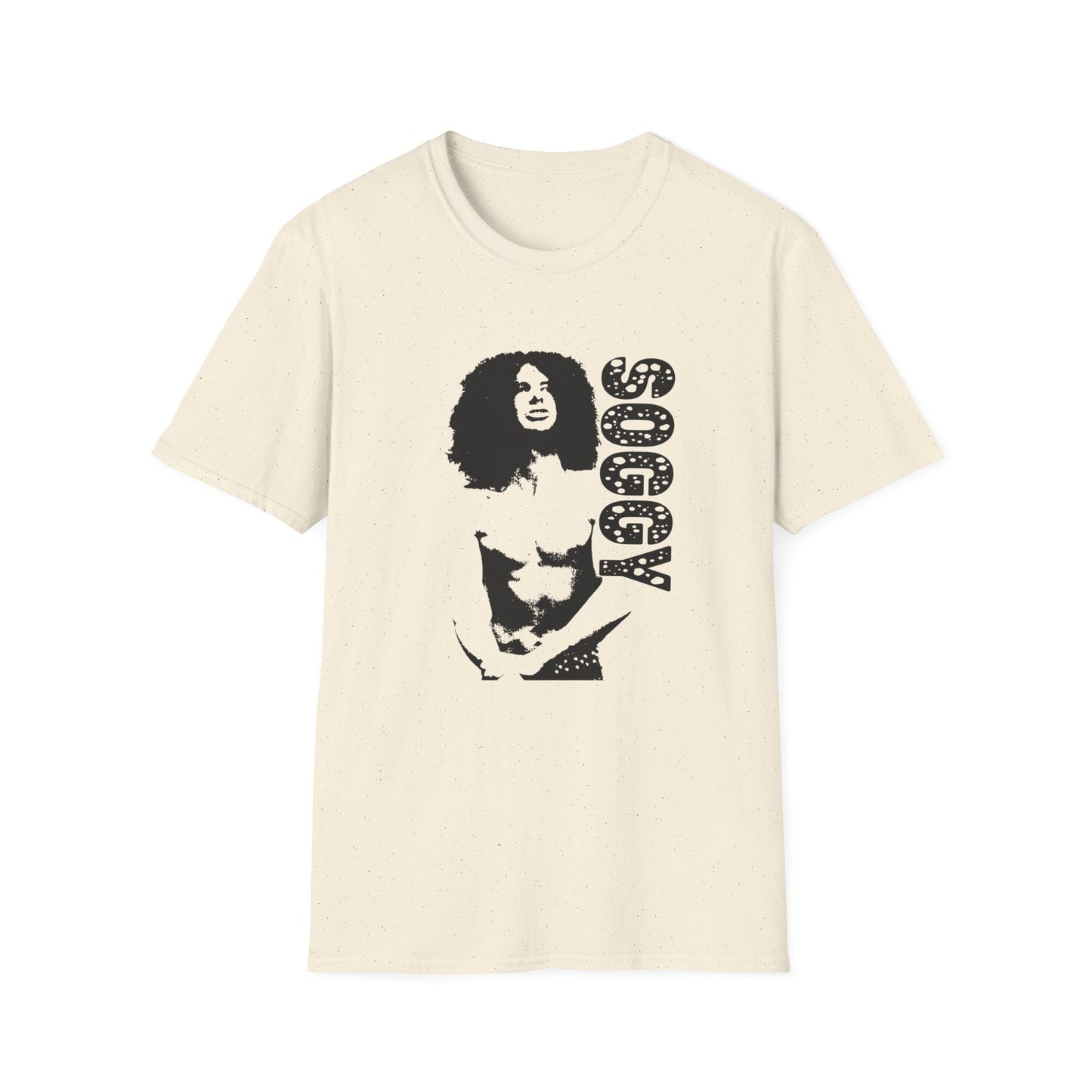 1980s french hard rock band soggy fan art tshirt