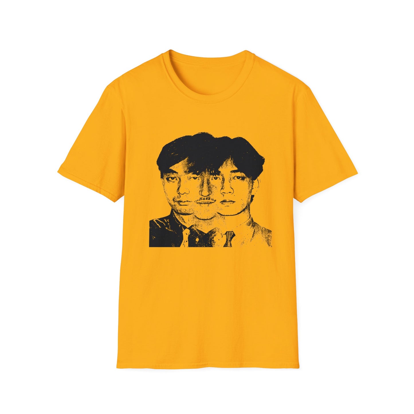 yellow magic orchestra from the 1980 tighten up single in black stencil tshirt