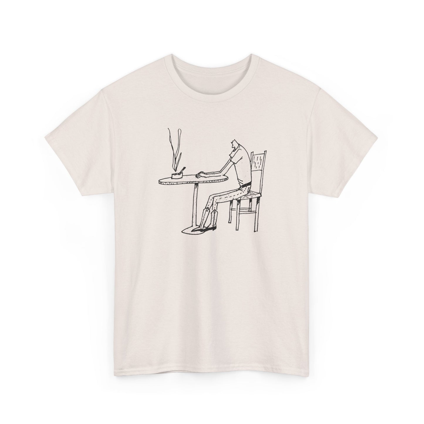 original drawing from microwave oven by kkidss music video tshirt