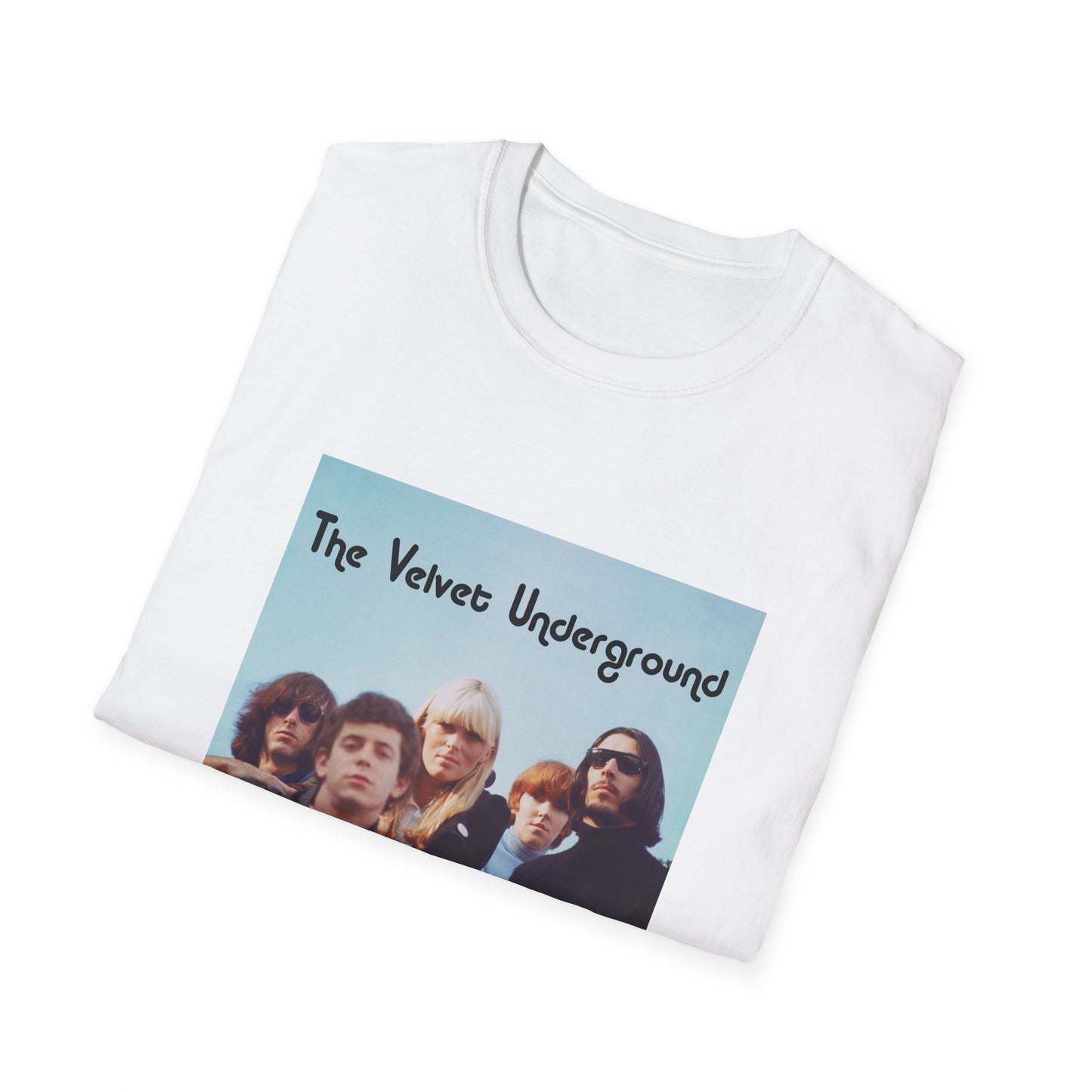 the velvet underground band photo in colour tshirt