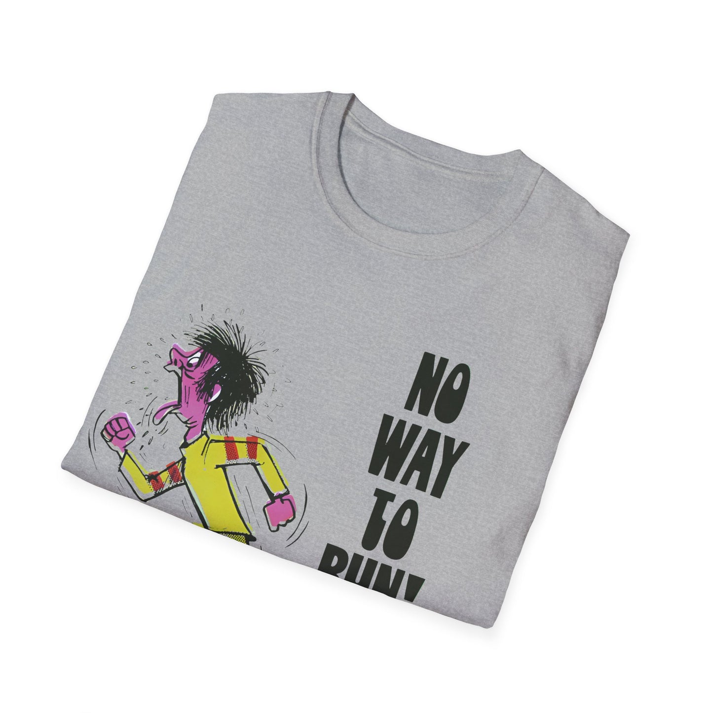 1960s/70s anti-drug poster "no way to run (drugs)" by smartset smarteen s.o.s tshirt