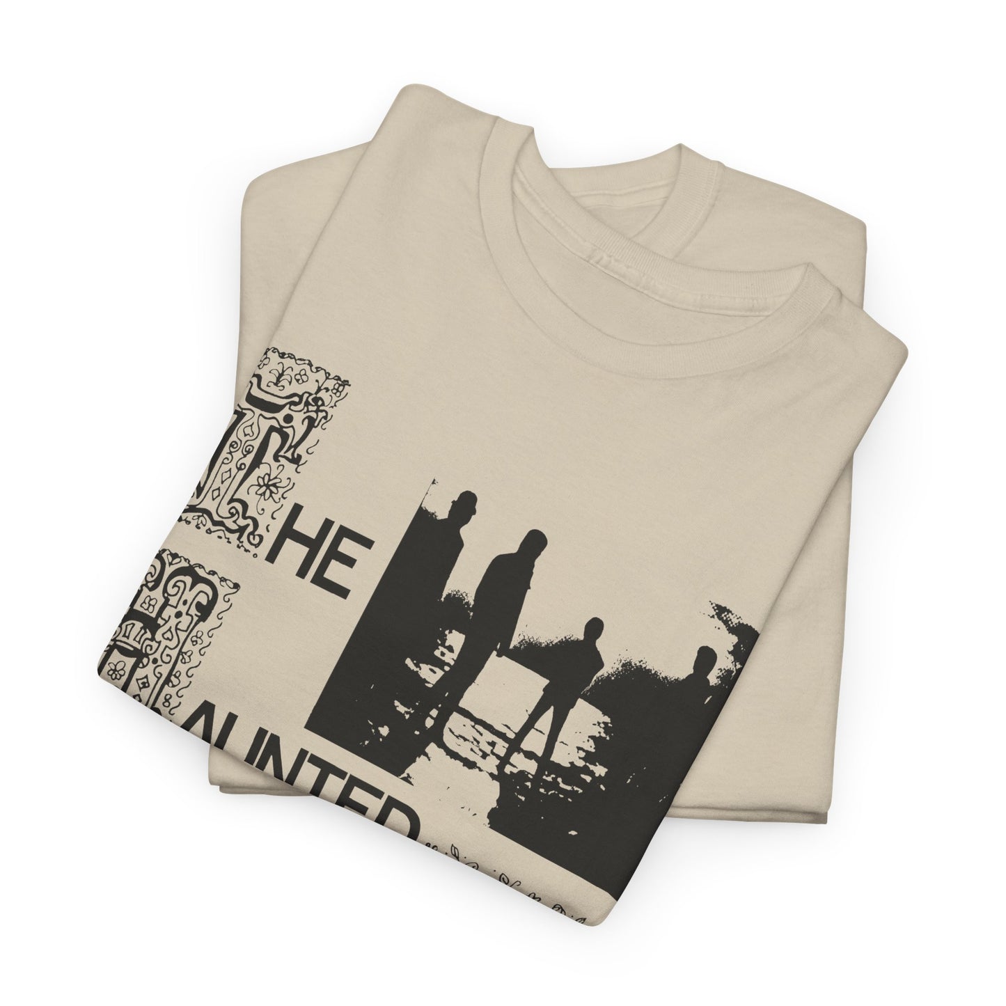 1967 debut album by montreal garage rock band the haunted stretched graphic tshirt