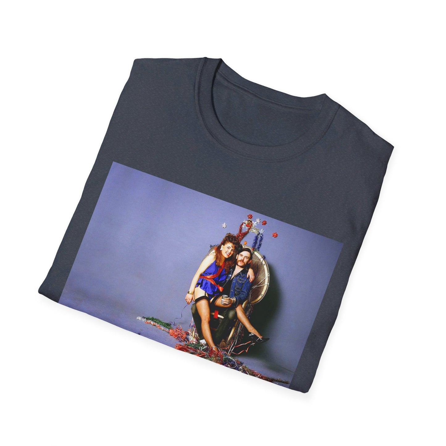 lemmy kilmister festive holiday photo tshirt