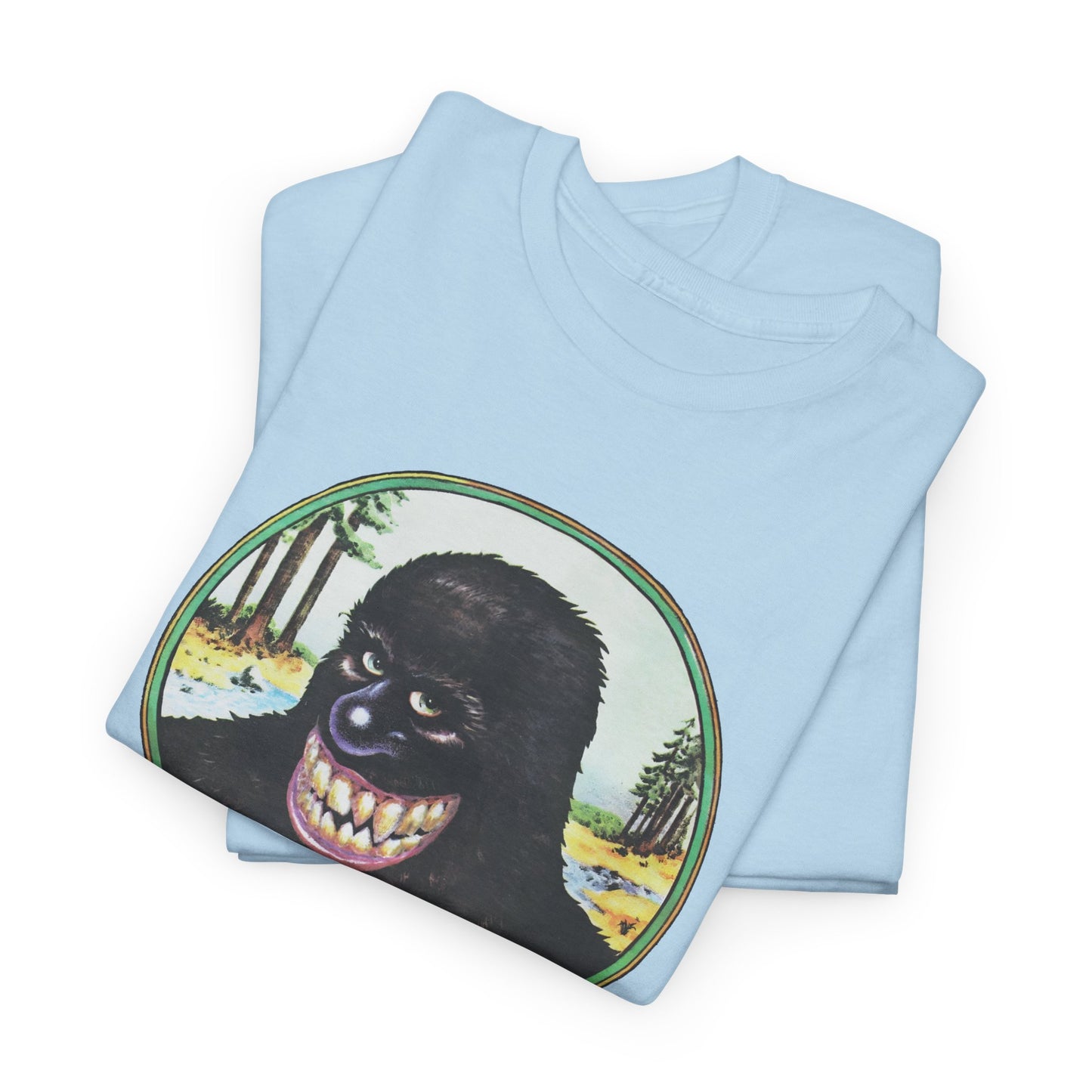 1970s bigfoot vintage graphic custom reproduction tshirt
