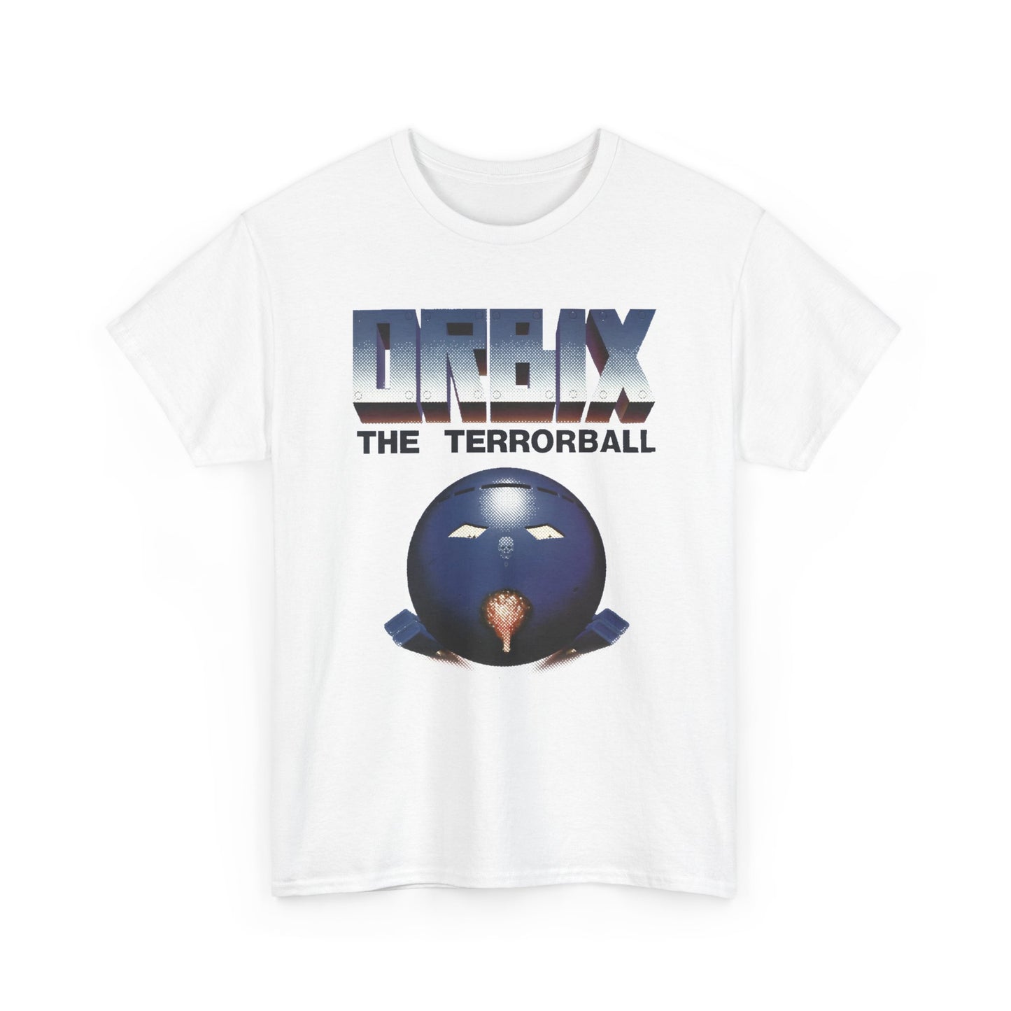 1986 orbix the terrorball video game tshirt