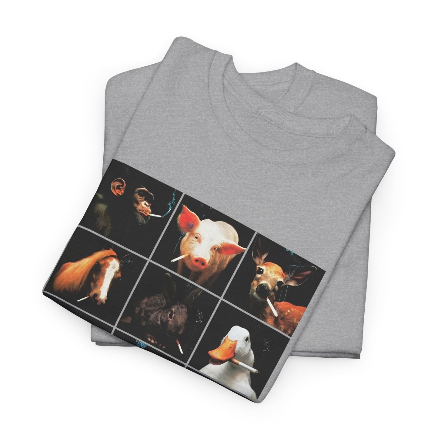 1990s anti smoking campaign poster it looks just as stupid when you do it reproduction tshirt