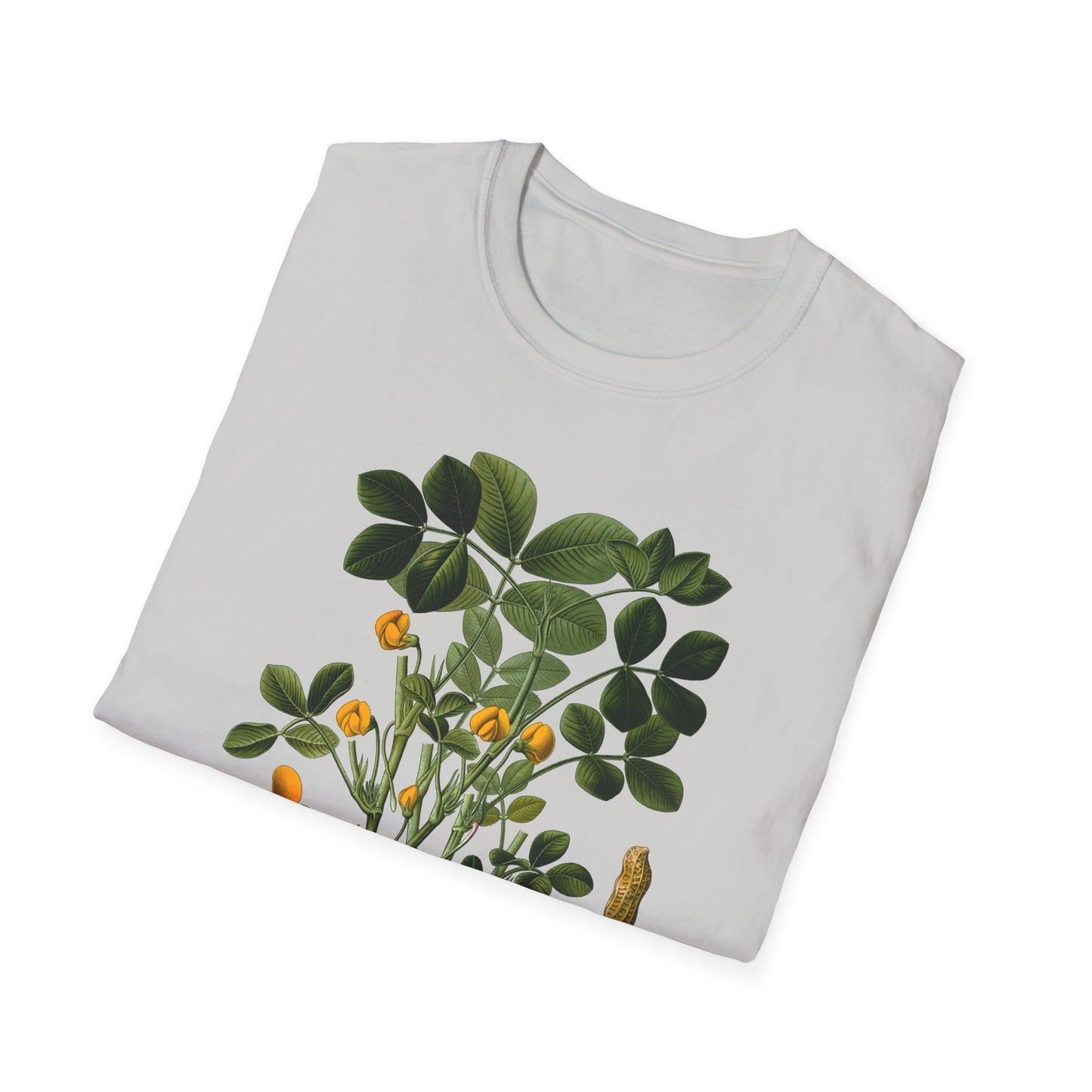 1887 peanut arachis (hypogaea) botanical print from kohler's plants by hermann adolph kohler tshirt