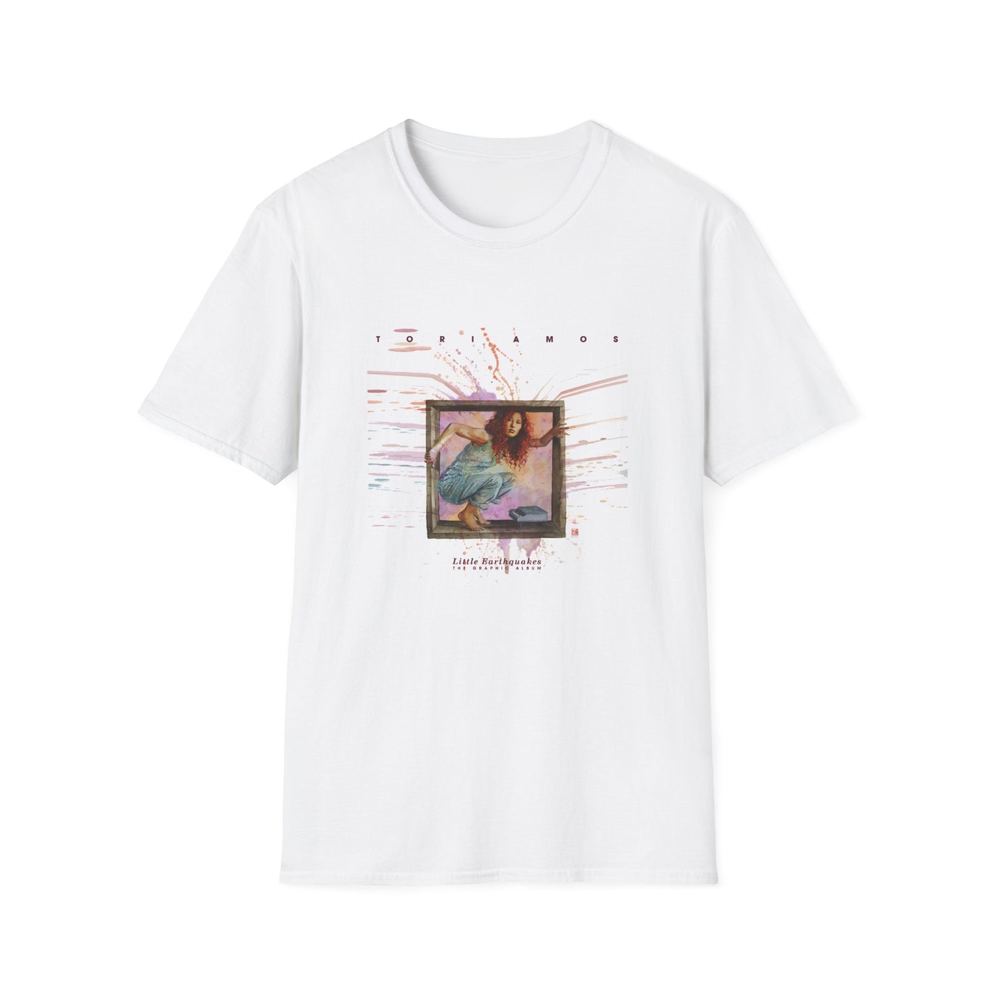 tori amos 1992 little earthquakes 2 album tshirt