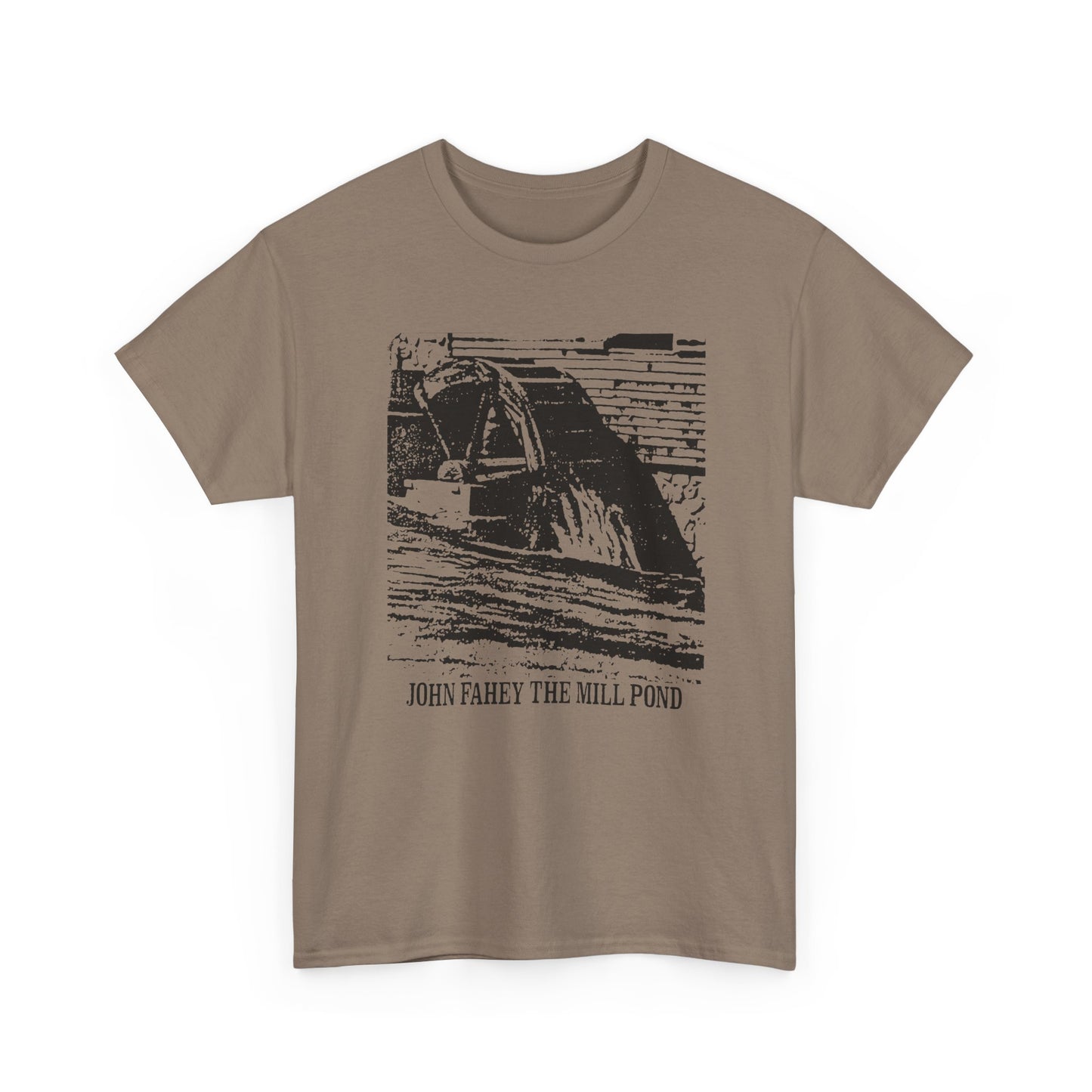 1997 the mill pond by john fahey album cover stretched tshirt