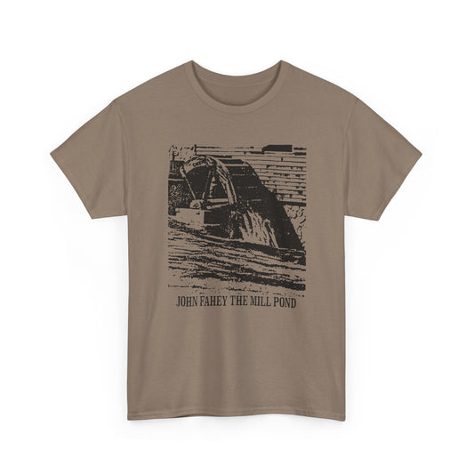 1997 the mill pond by john fahey album cover stretched tshirt