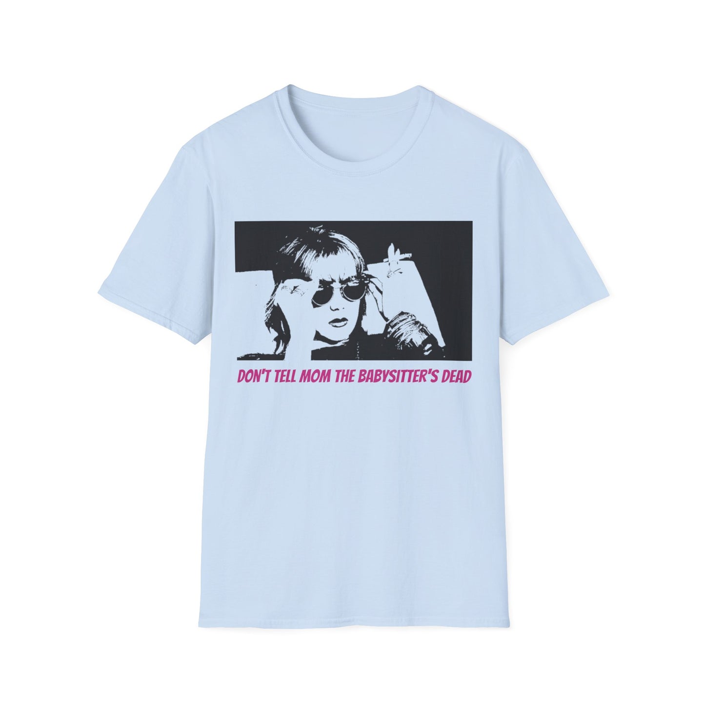 don't tell mom the babysitter's dead 1991 movie tshirt