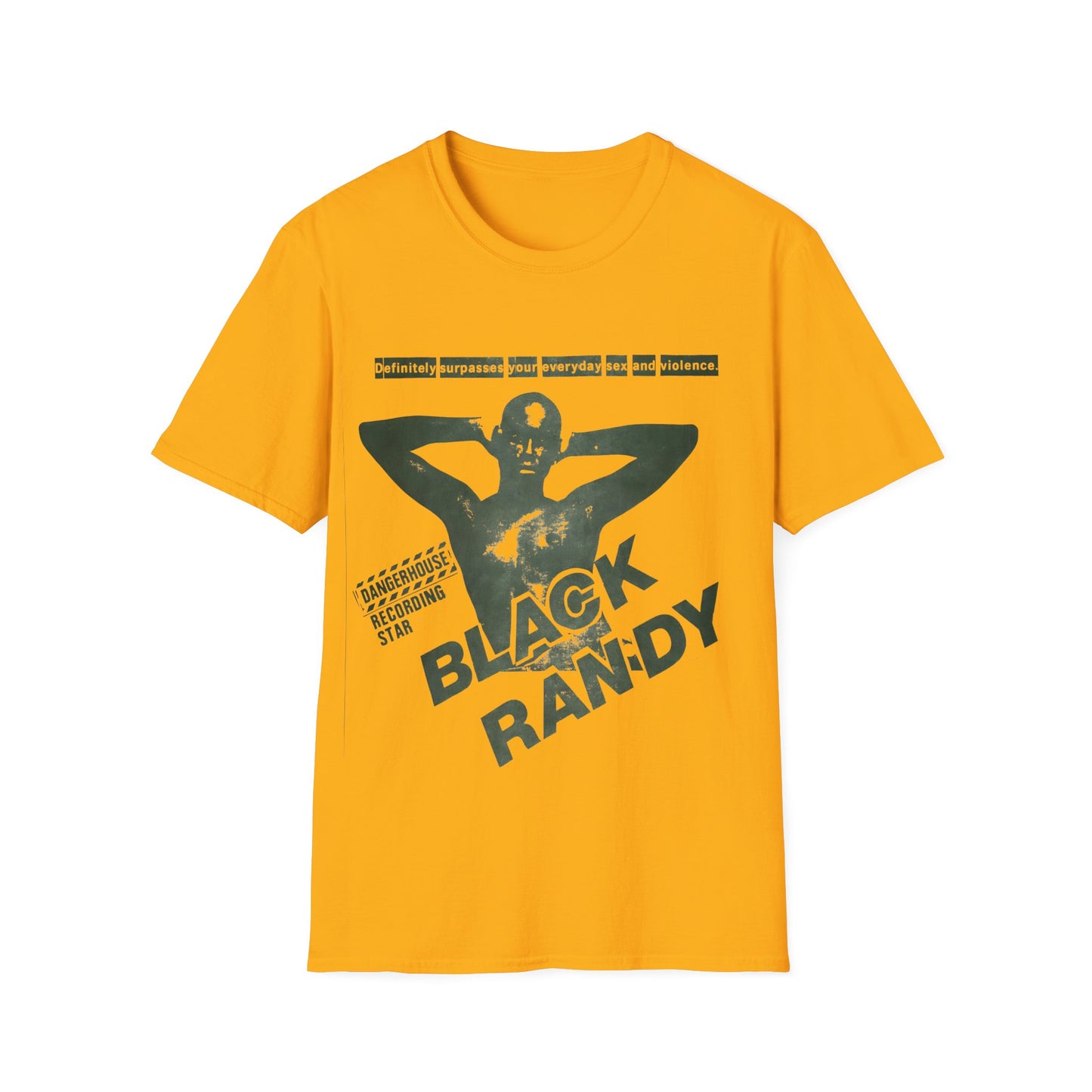 black randy & the metrosquad show poster tshirt