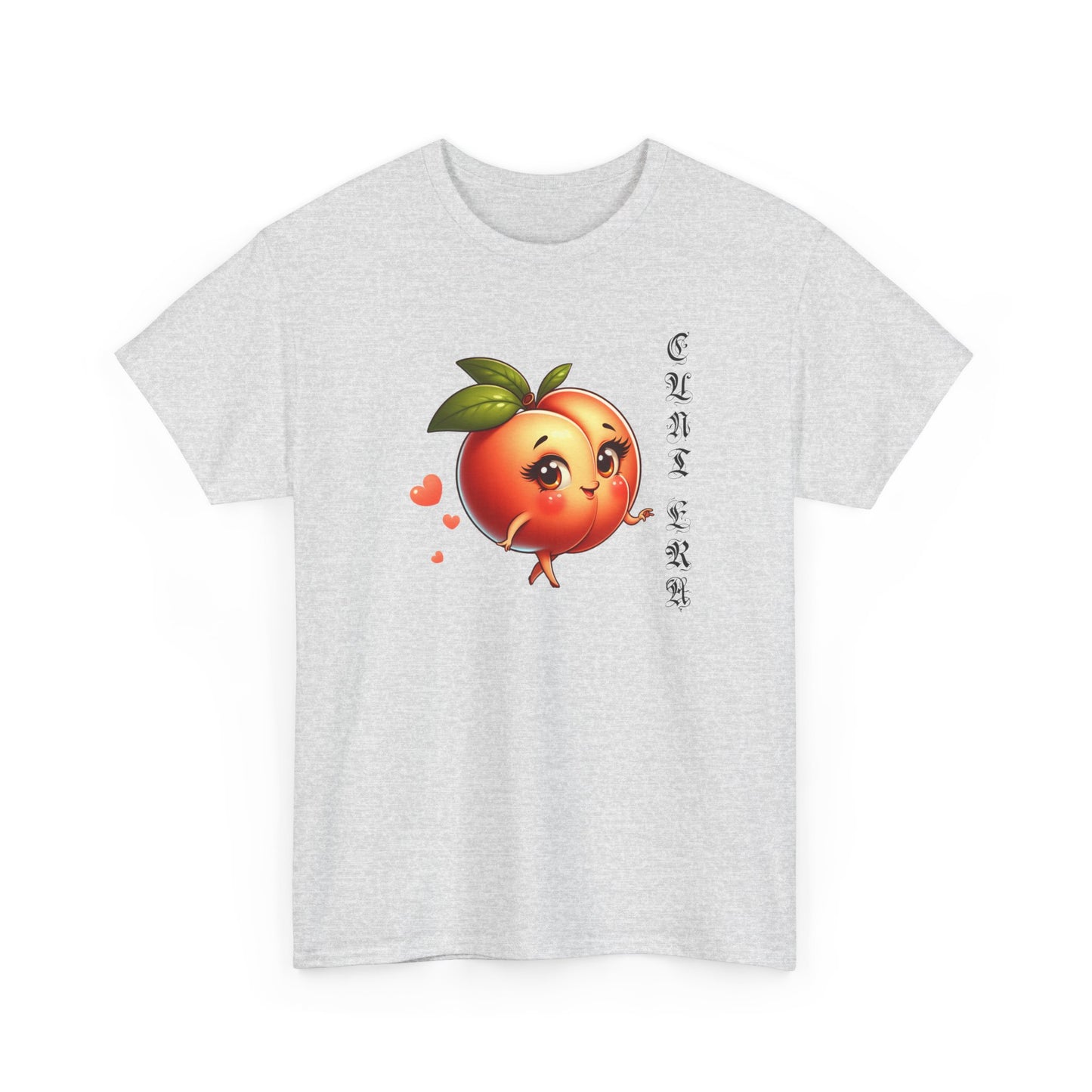 cunt era cute peach tshirt