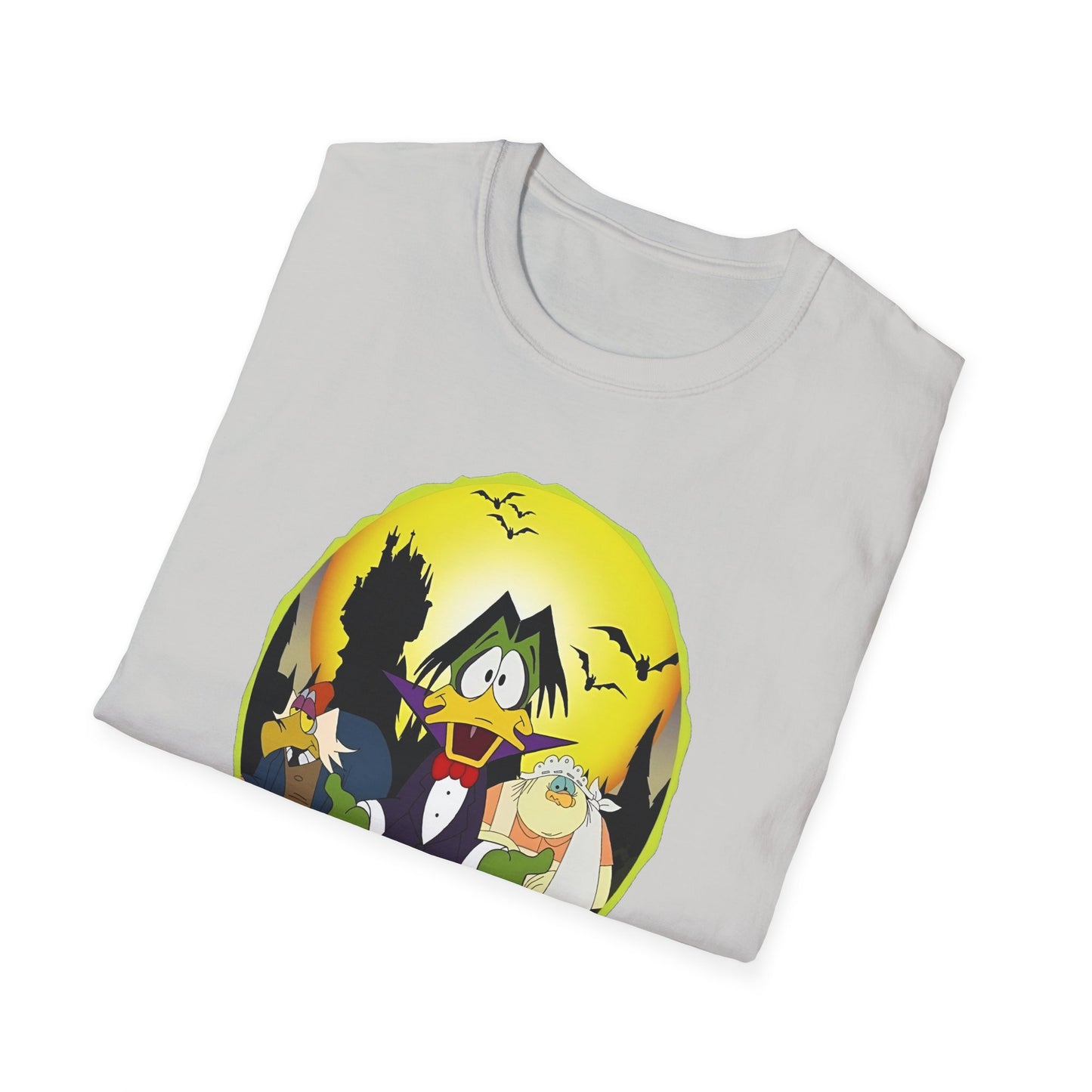 1980s cartoon "count duckula" the vegetarian vampire tshirt