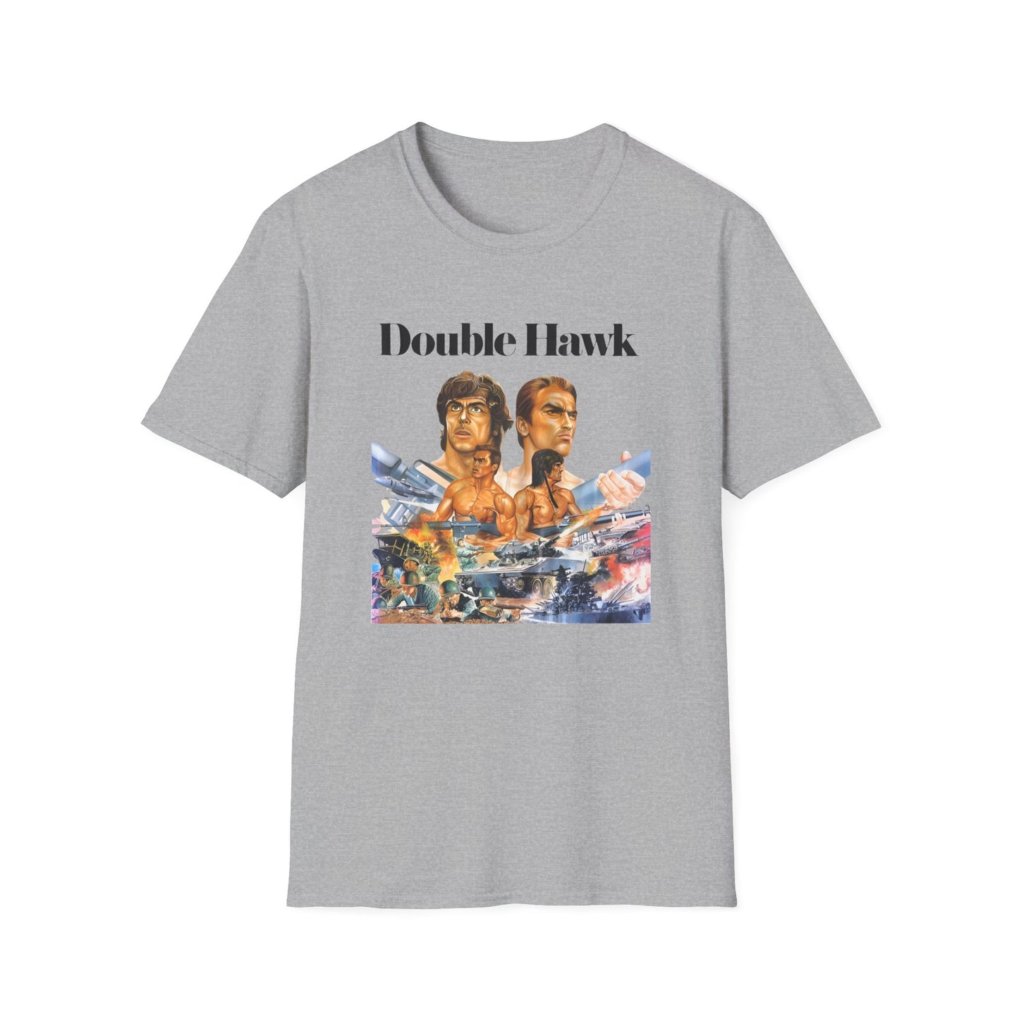 double hawk video game fan art tshirt