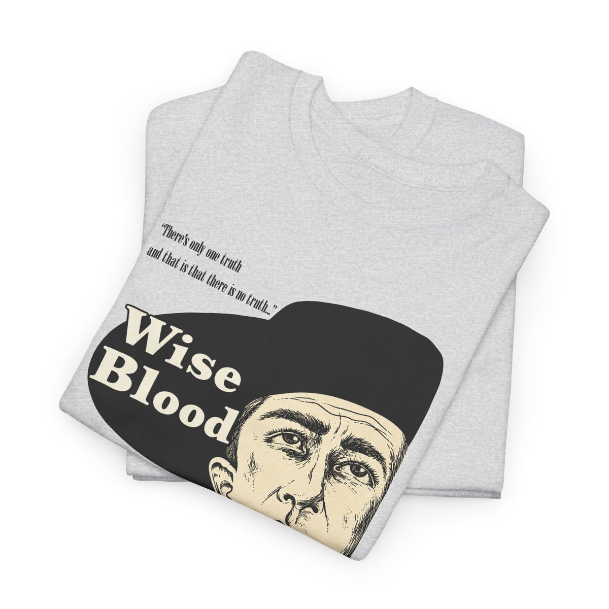 1952 wise blood flannery o'connor alternative book cover tshirt