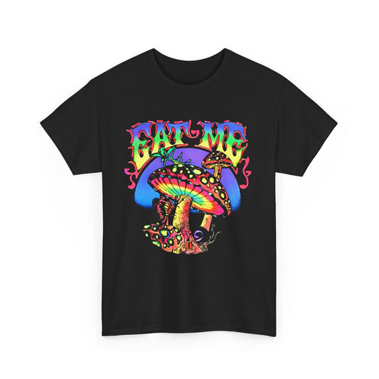 black light magic mushroom vintage reproduction poster tshirt