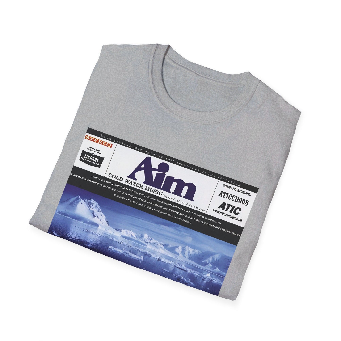 aim 1999 cold water music album tshirt