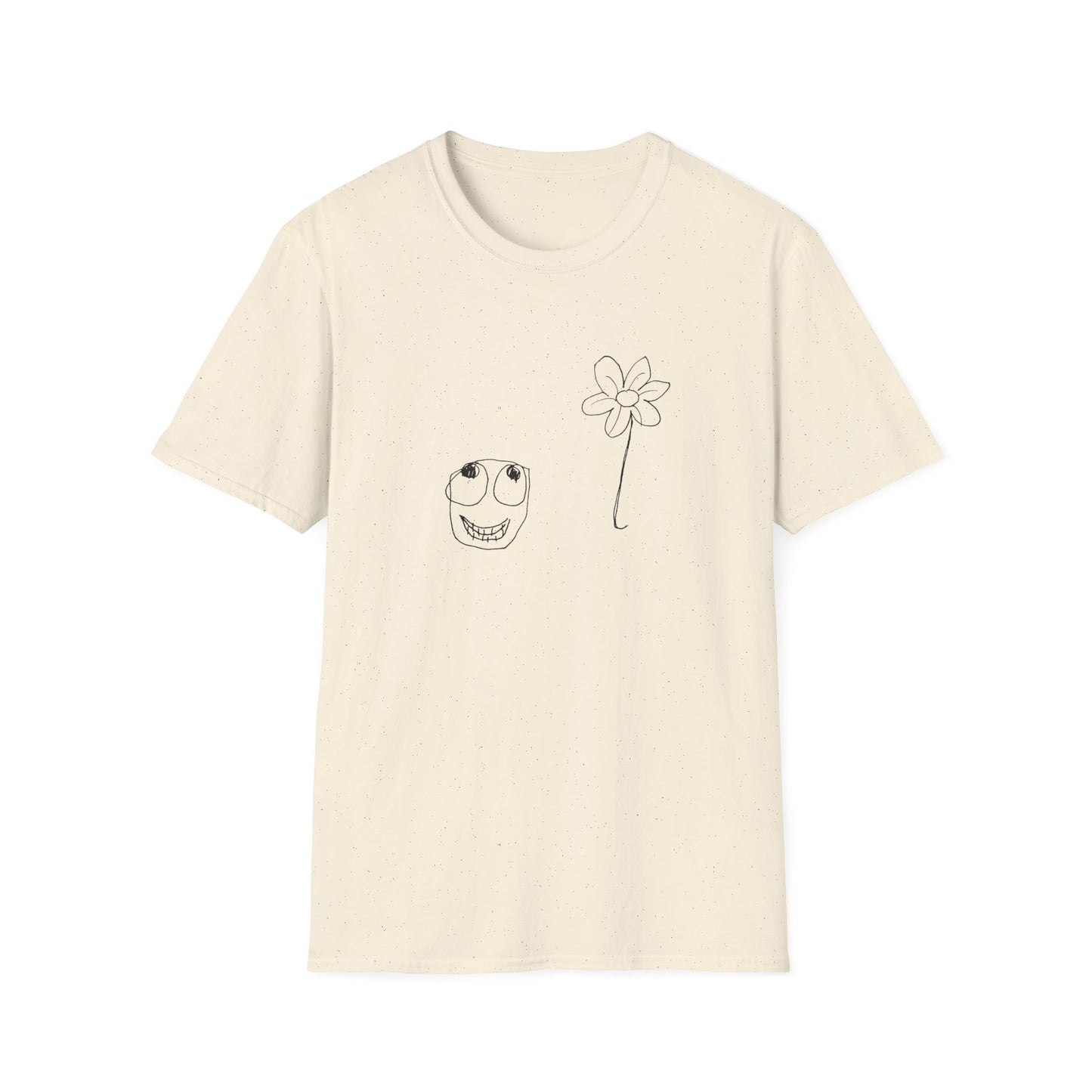 original drawing happy little guy tshirt