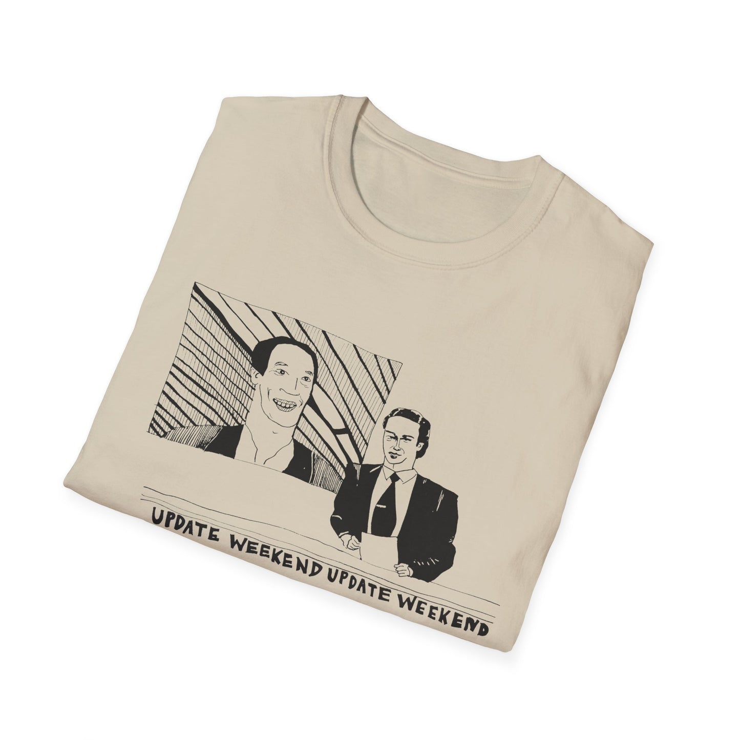 original drawing of the time norm macdonald got fired from snl for oj jokes fan art tshirt