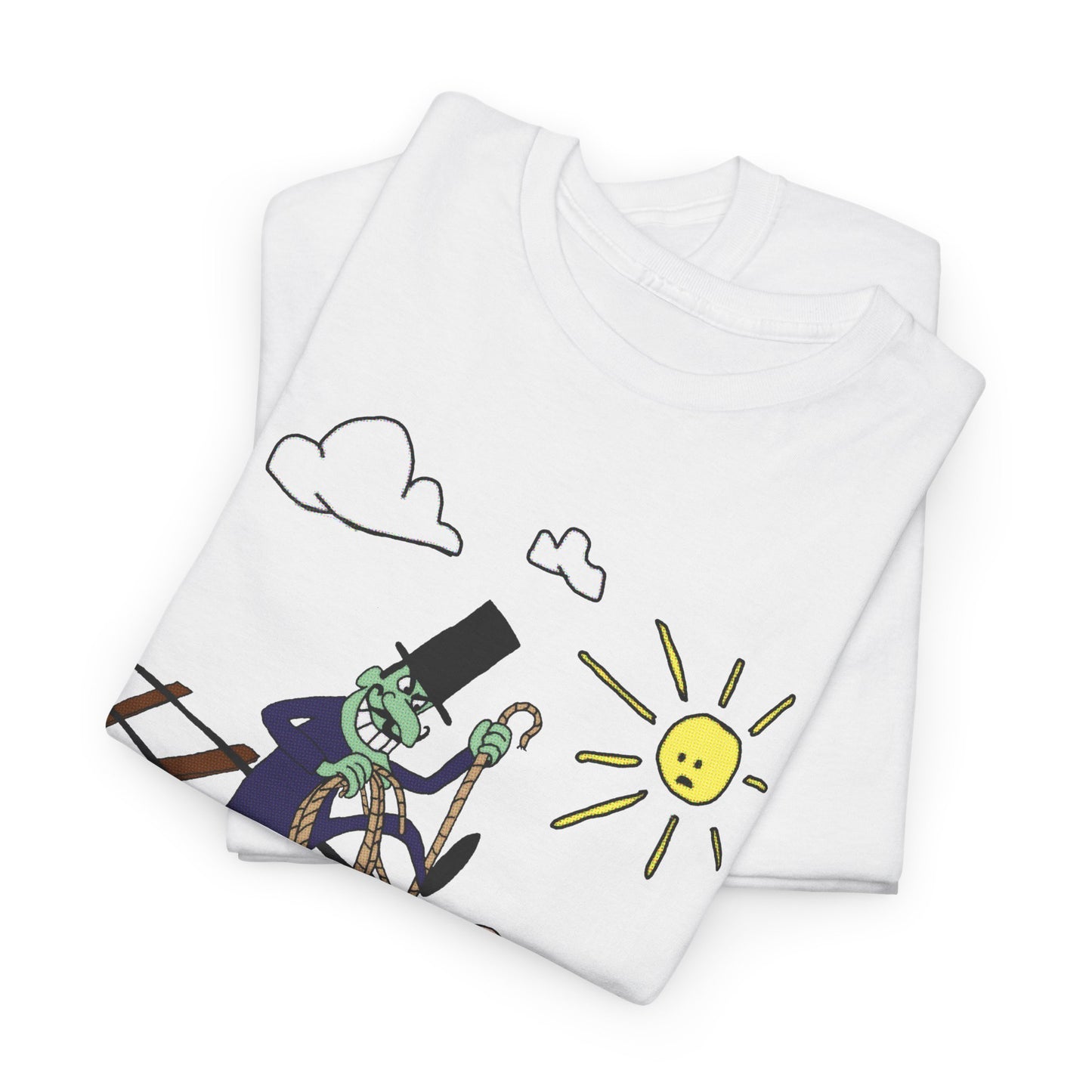 snidely whiplash fan art tshirt