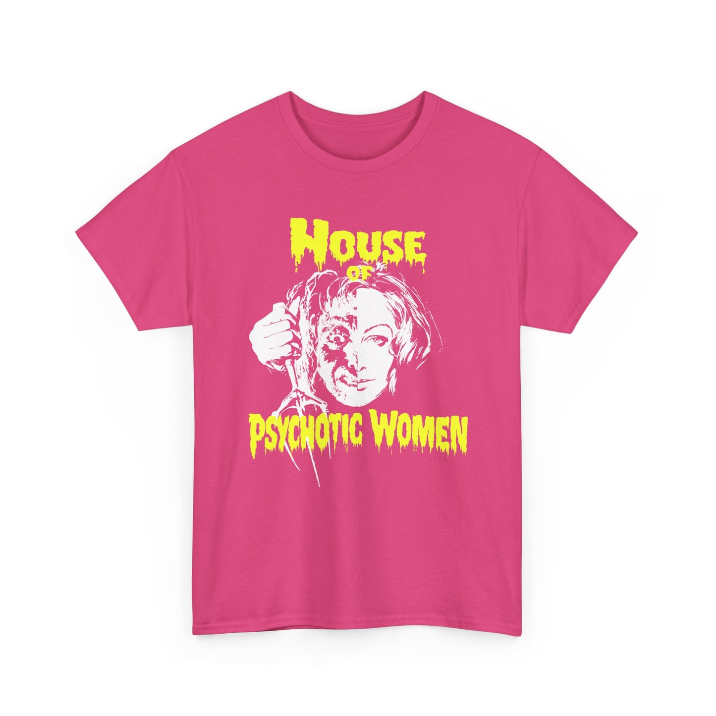 1973 house of psychotic women movie poster custom edit tshirt