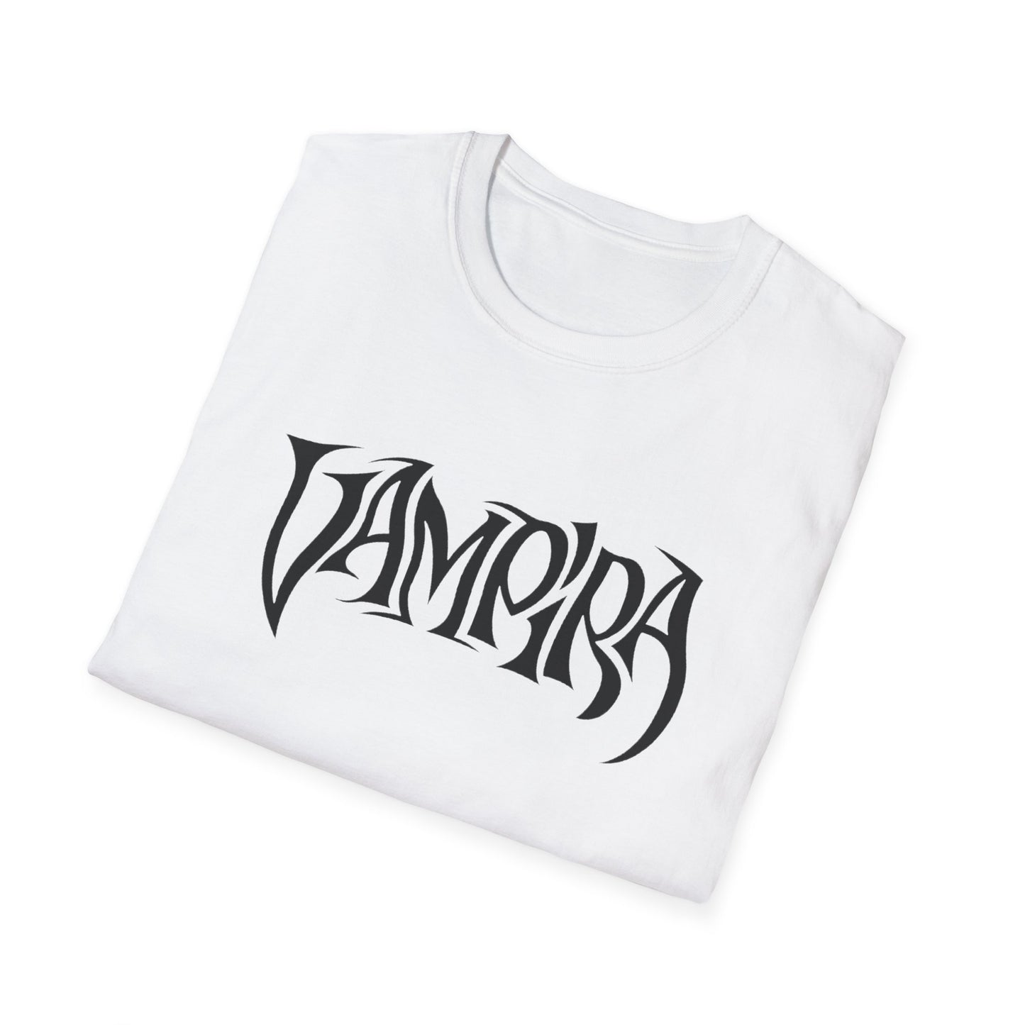 vampira from the vampira show logo tshirt