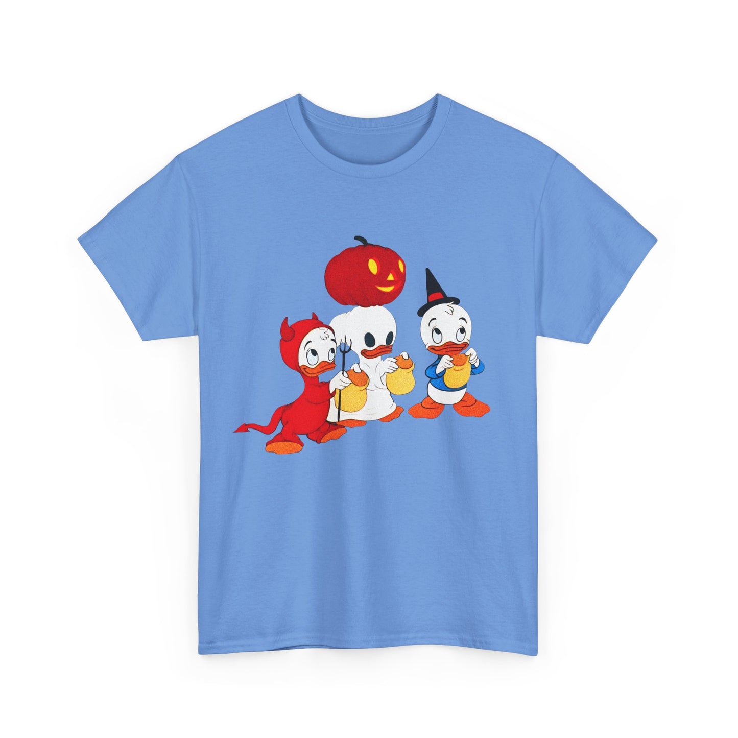 1982 huey dewey and louie halloween cartoon alternate reproduction tshirt