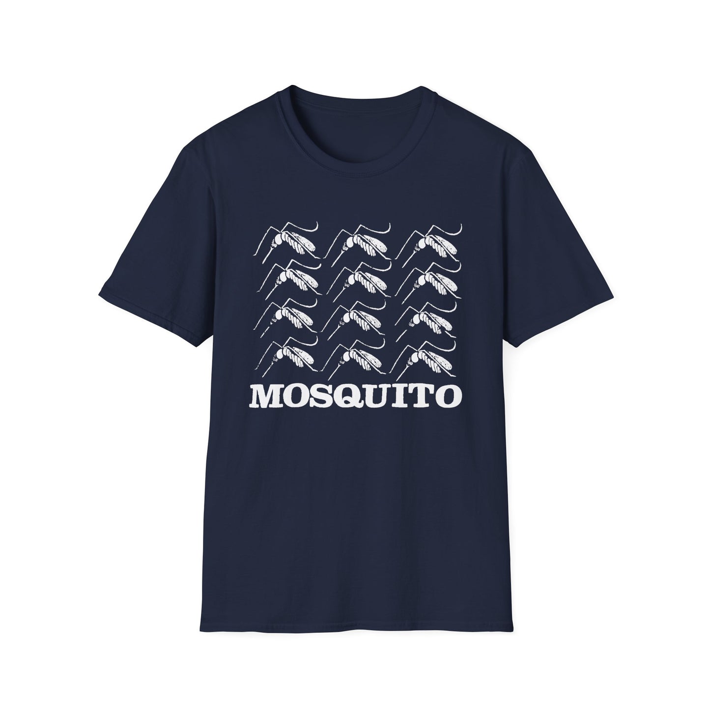 mosquito reproduction white design tshirt