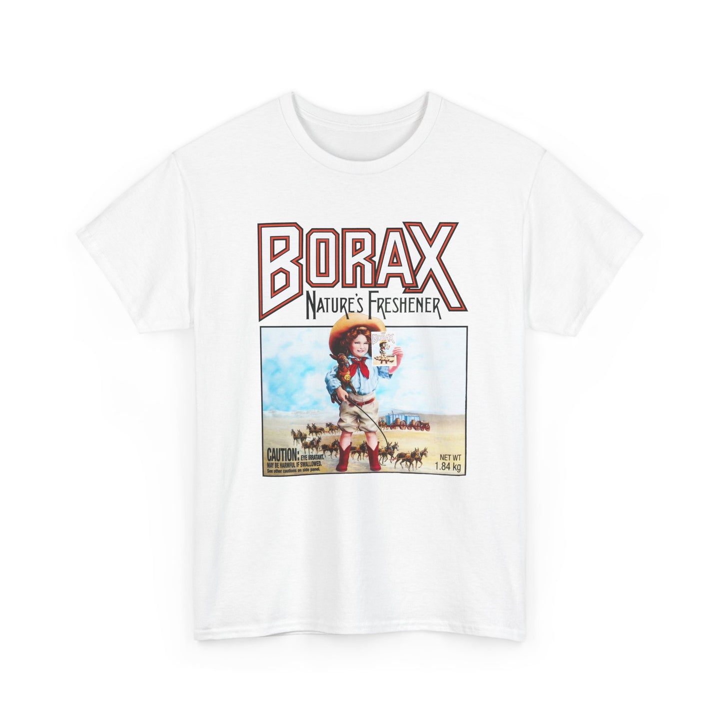 borax nature''s freshener 20 mule team detergent classic logo tshirt