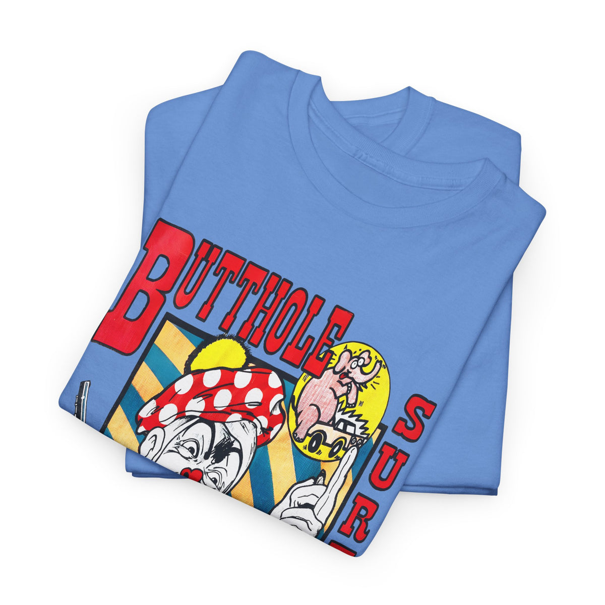 vintage butthole surfers kozik art stretched reproduction tshirt