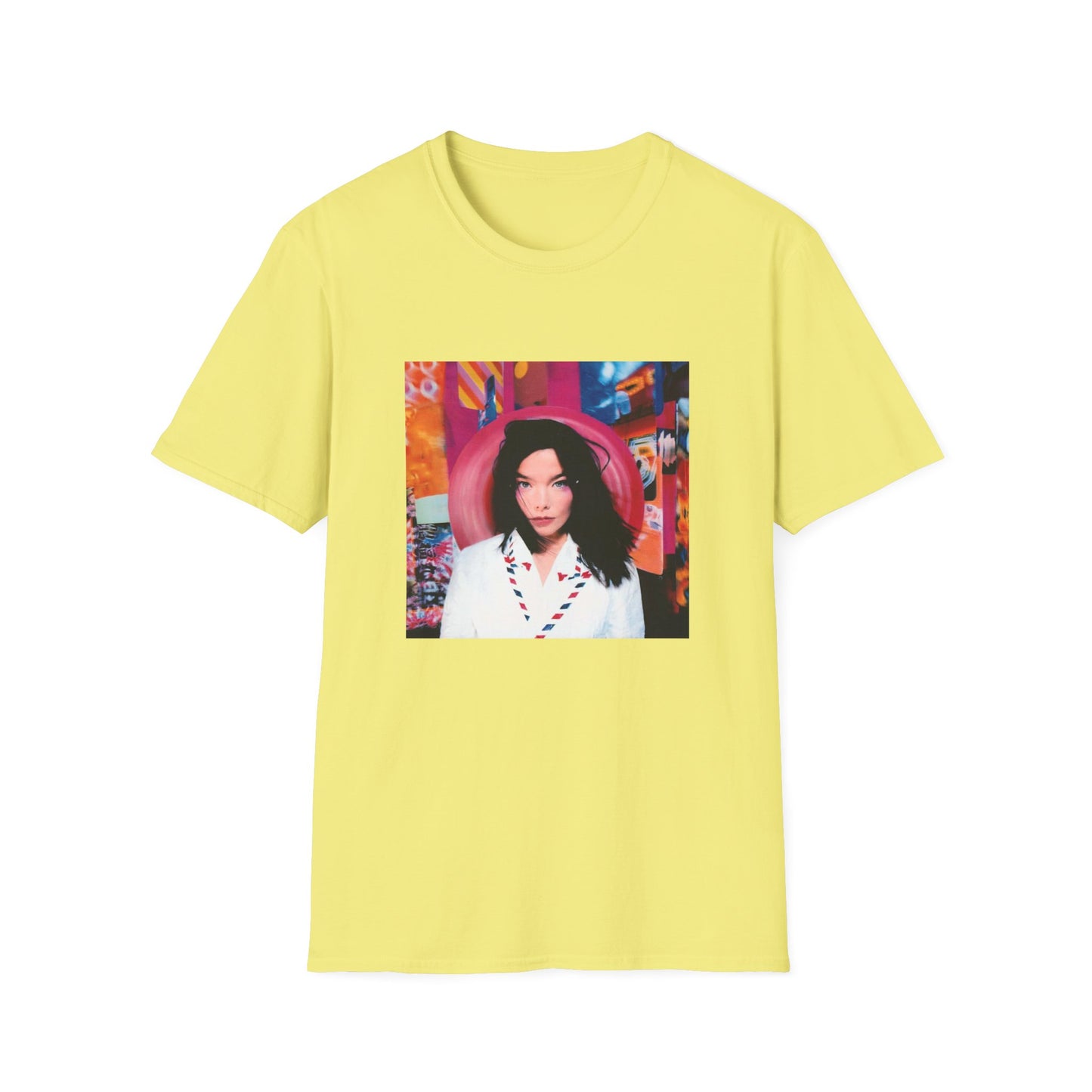 bjork 1995 post album tshirt
