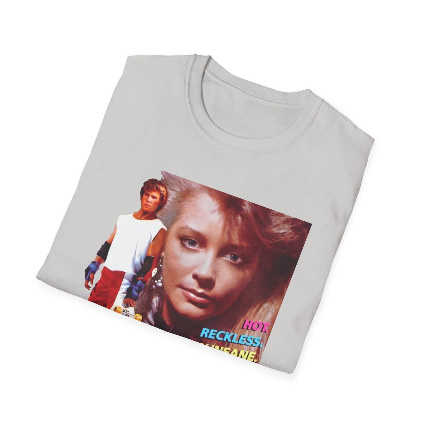 thrashin' 1986 skater gang movie poster tshirt