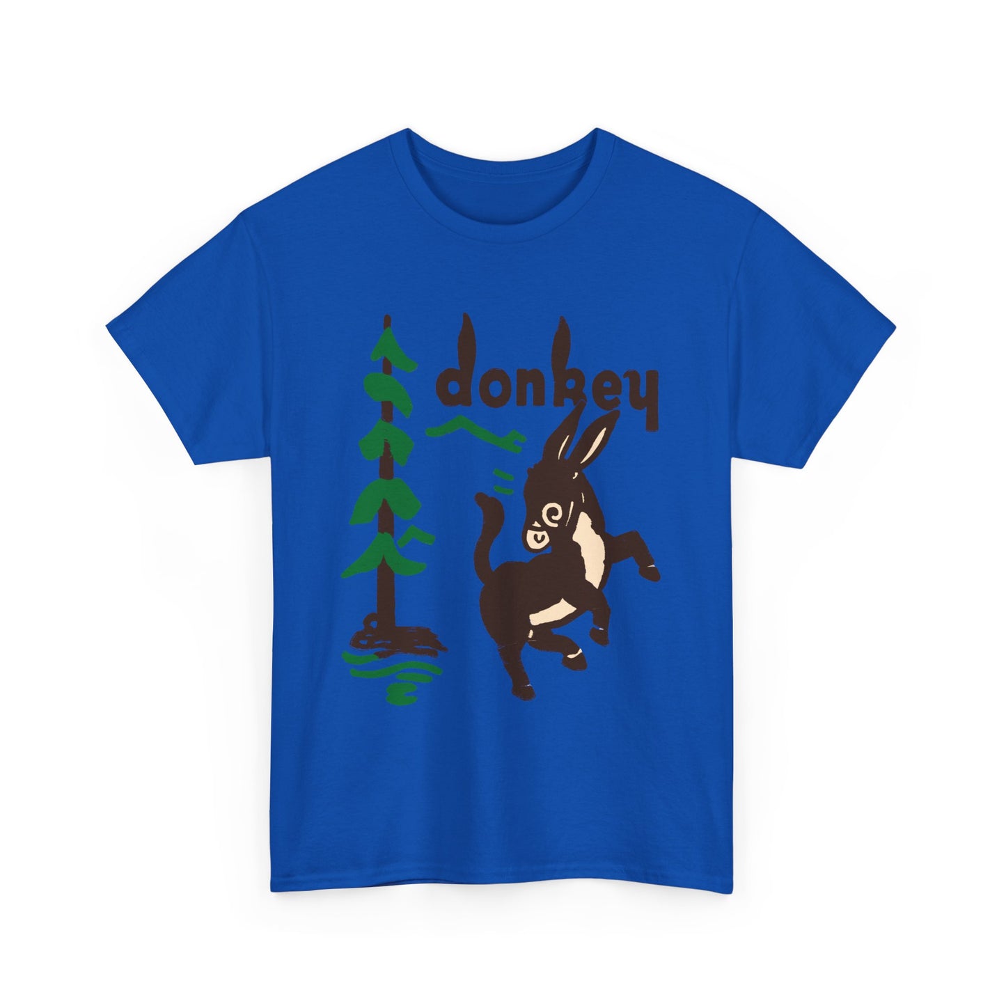 vintage donkey room matchbox graphic edit tshirt