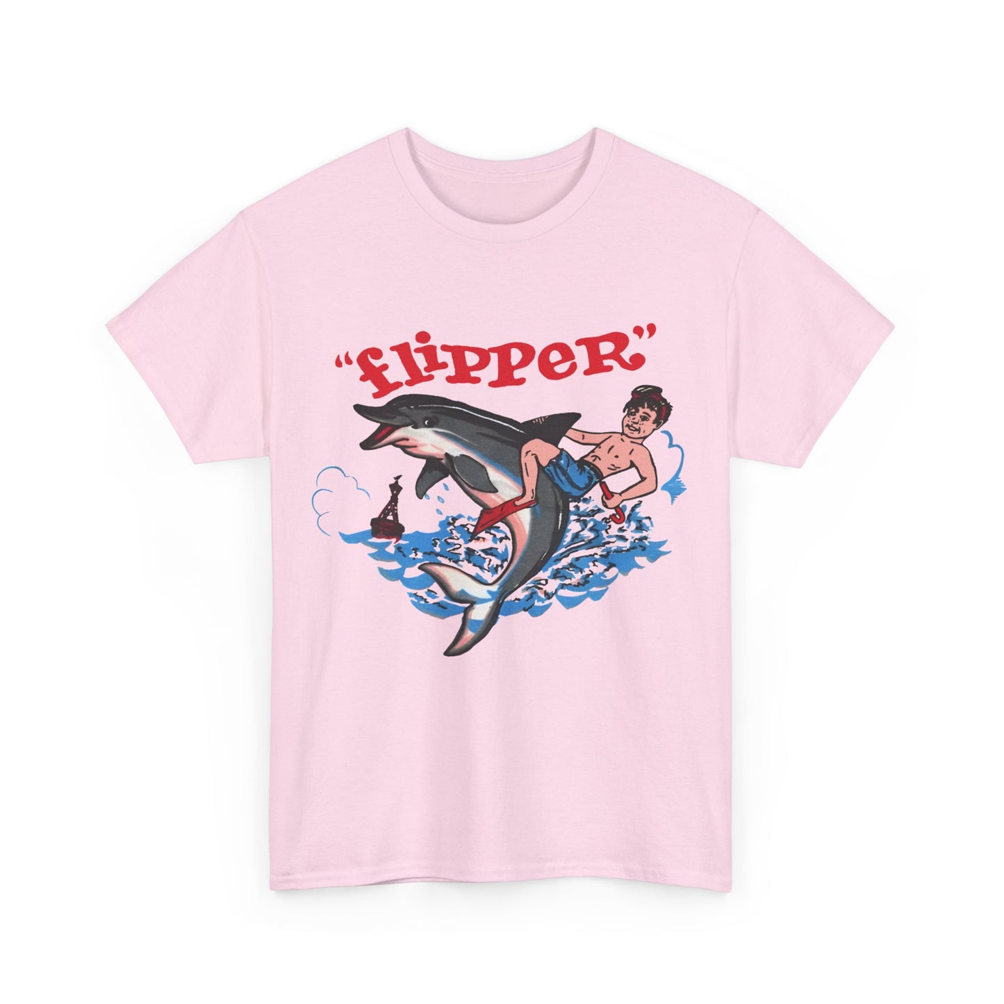 1960s miami seaquarium flipper the dolphin vintage reproduction tshirt