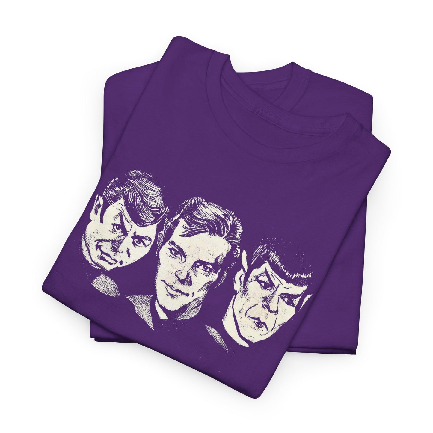 star trek tv guide ad graphic tshirt