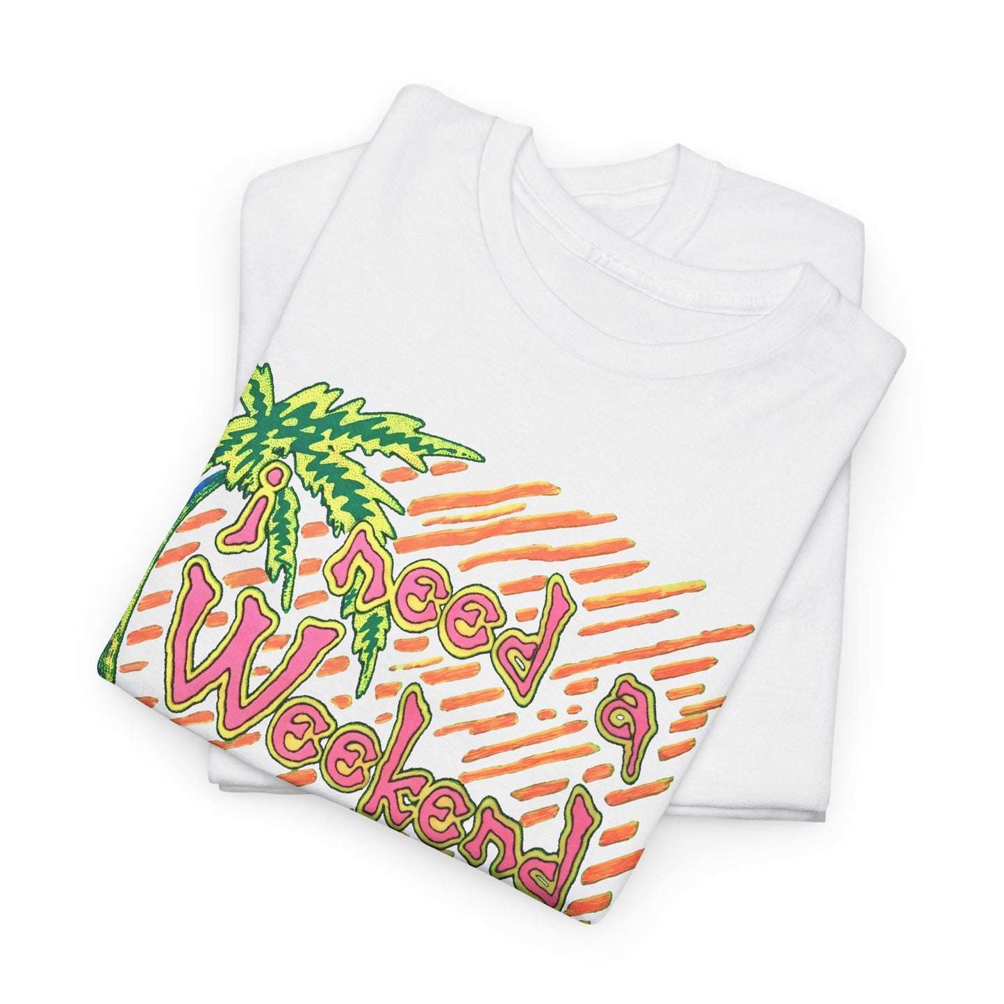 vintage 90s i need a weekend graphic custom reproduction tshirt