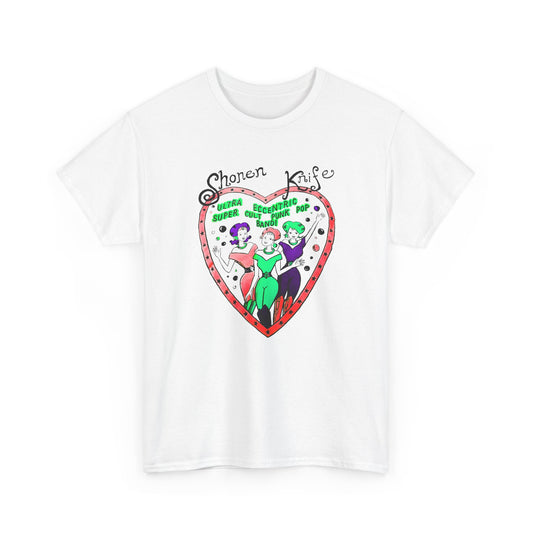 1990s vintage shonen knife reproduction edit tshirt