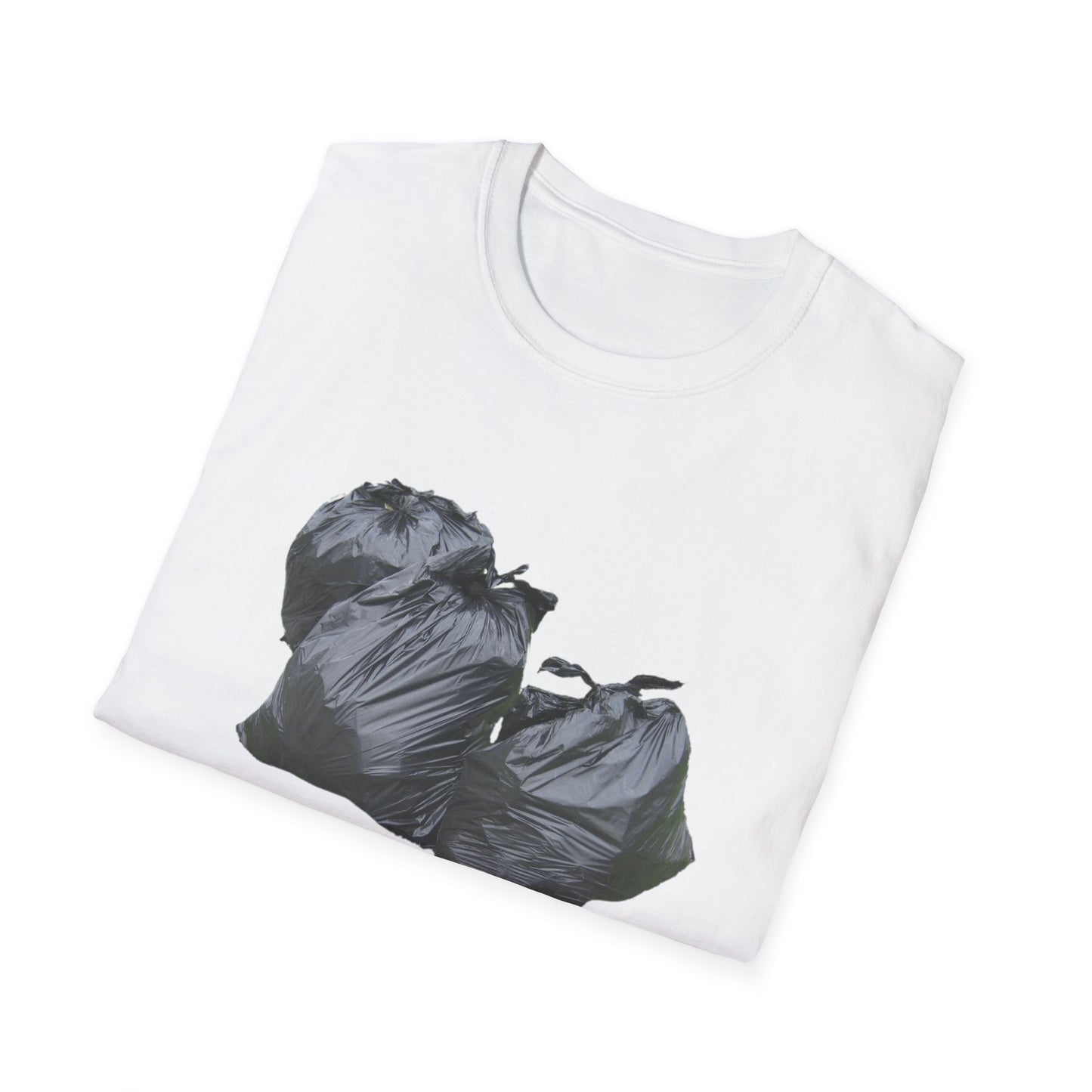 garbage bags stupid trash tshirt