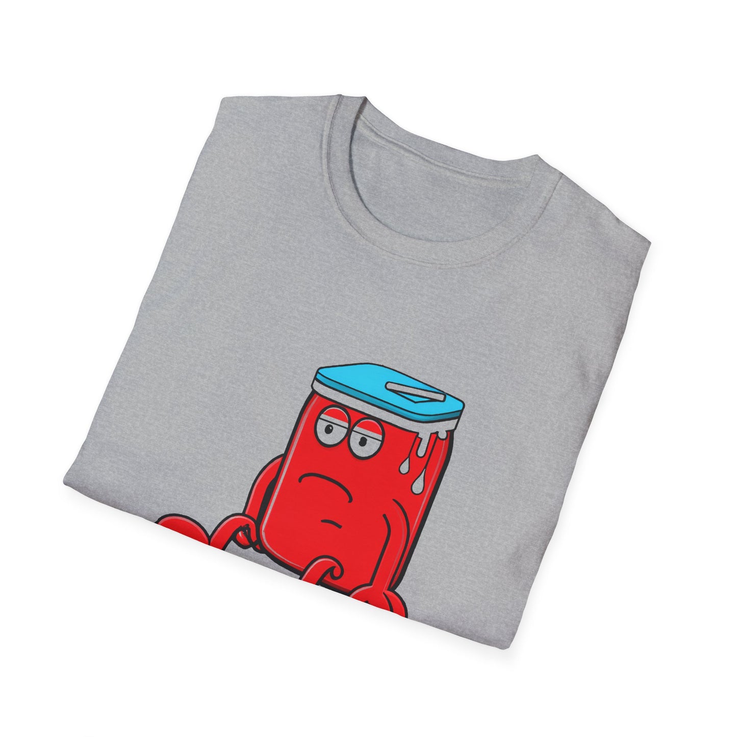 sad wanna be kool aid man juice guy tshirt