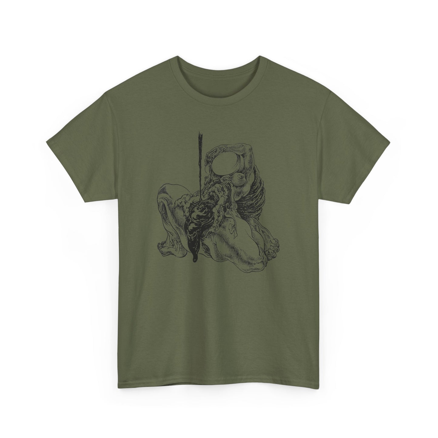 ships from canada sibylle ruppert drawing from 1975 german avant garde journal tshirt