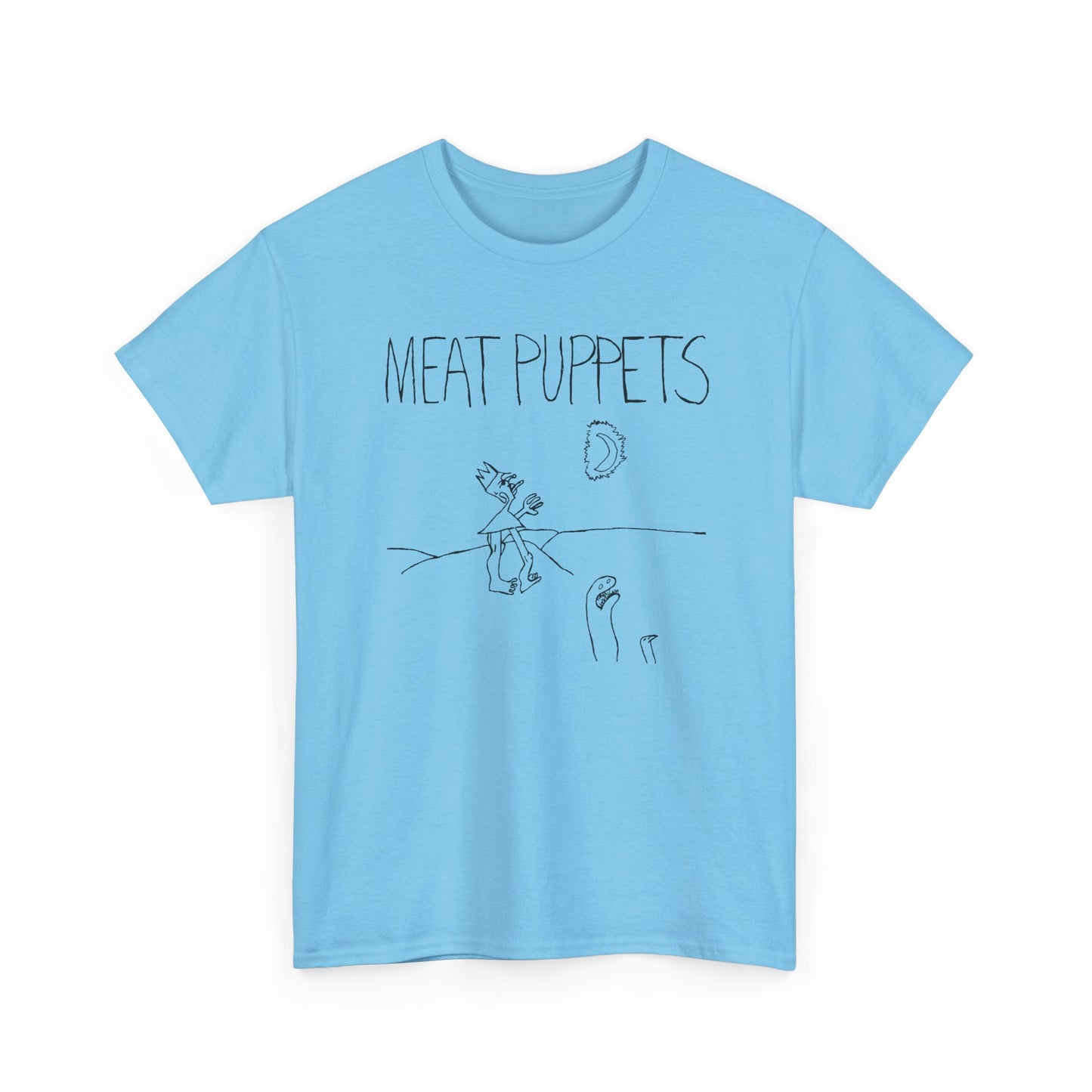 1985 meat puppets album in a car album cover tshirt