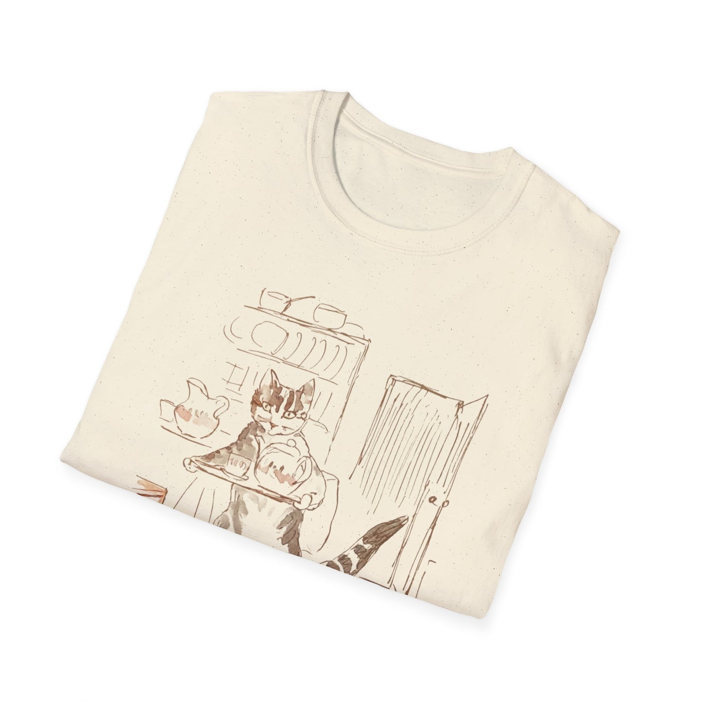 1906 beatrix potter illustration for "the sly old cat" tshirt