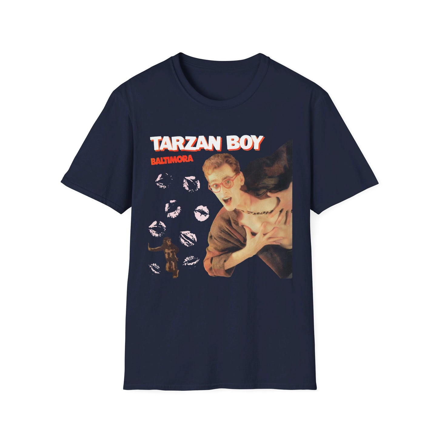 1985 tarzan boy single by baltimora tshirt