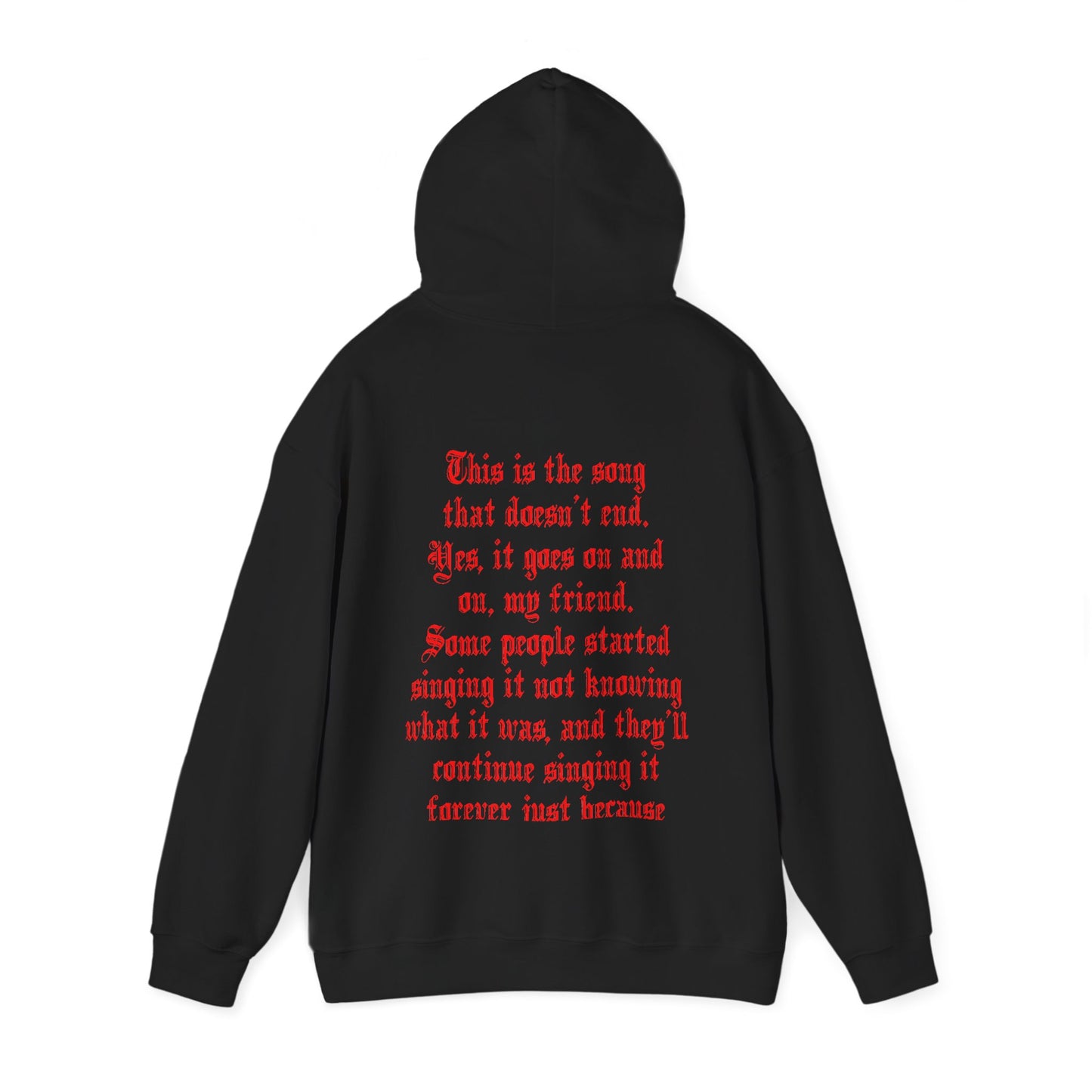 this is the song that doesn't end lamb chops hoodie