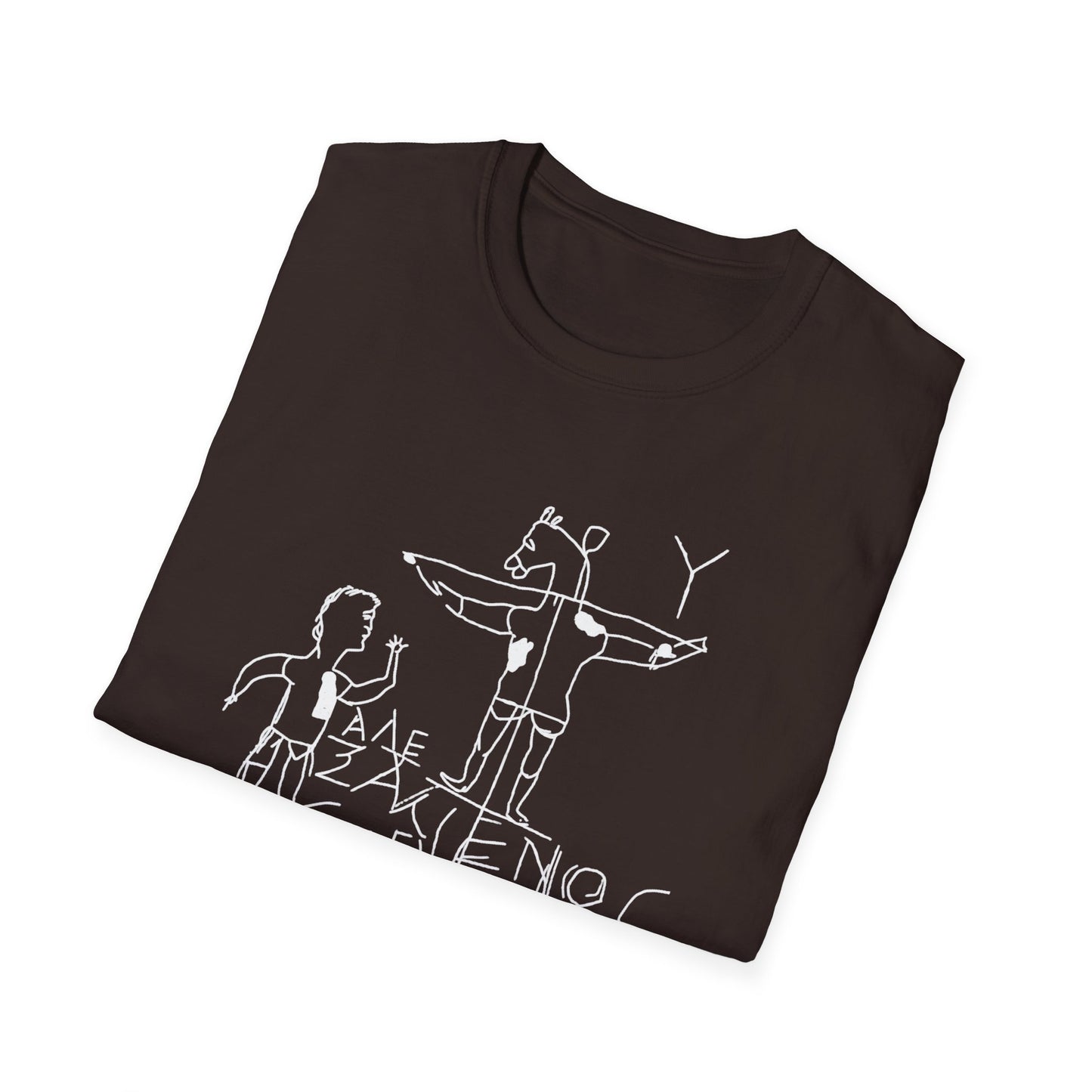 alexamenos graffito blasfemo young man worships donkey early graffiti 200 bc white and black tshirt