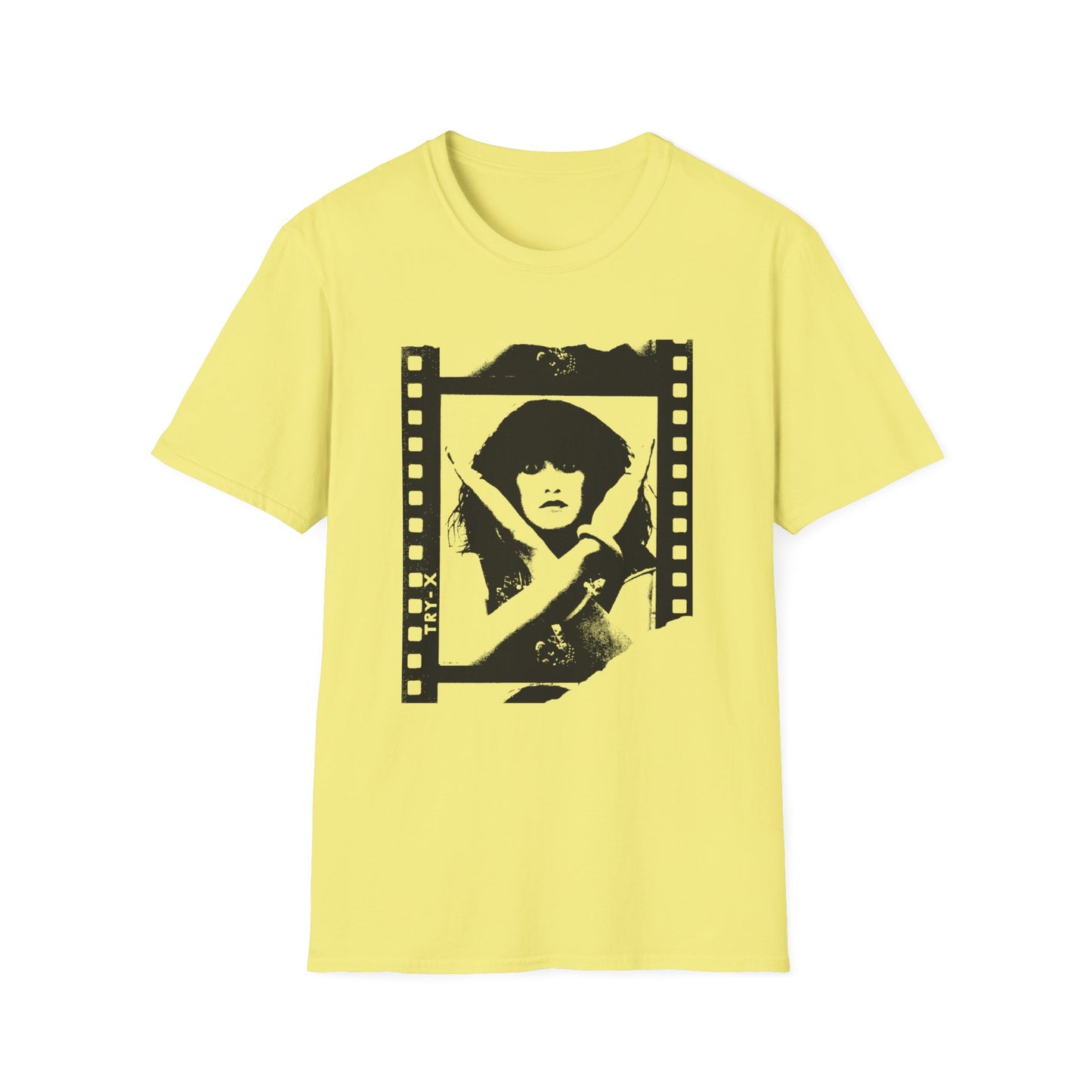 exene cervenka of x film negative photo tshirt