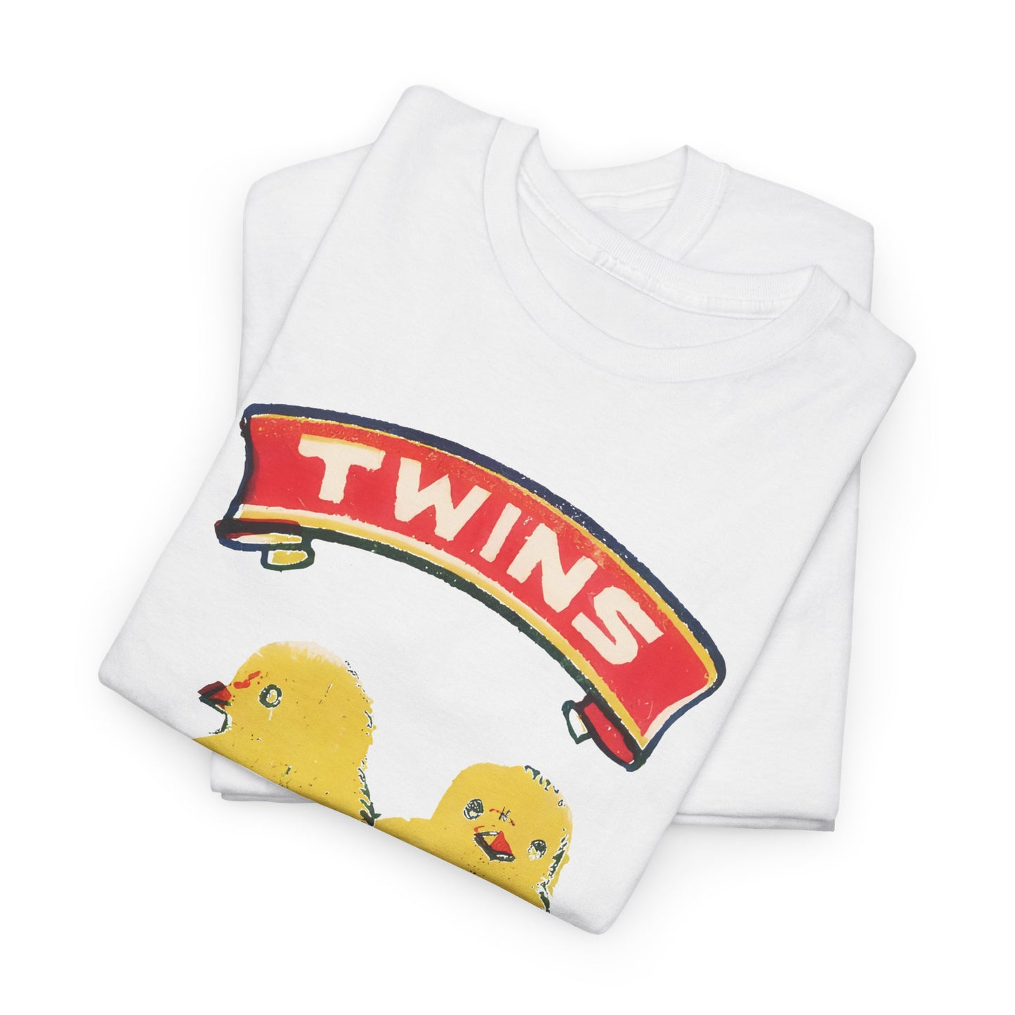 india vintage twins matchbox chicks reproduction tshirt